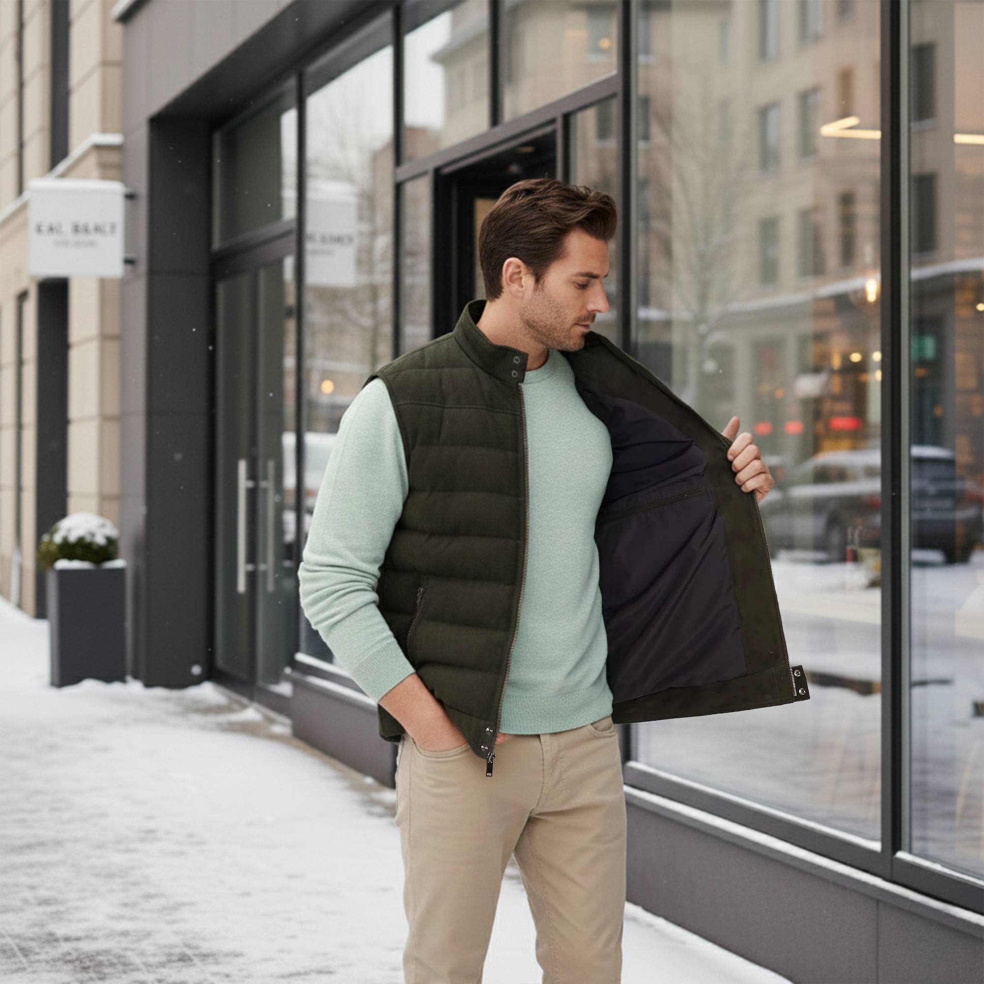 Tyler Goat Suede Vest-5