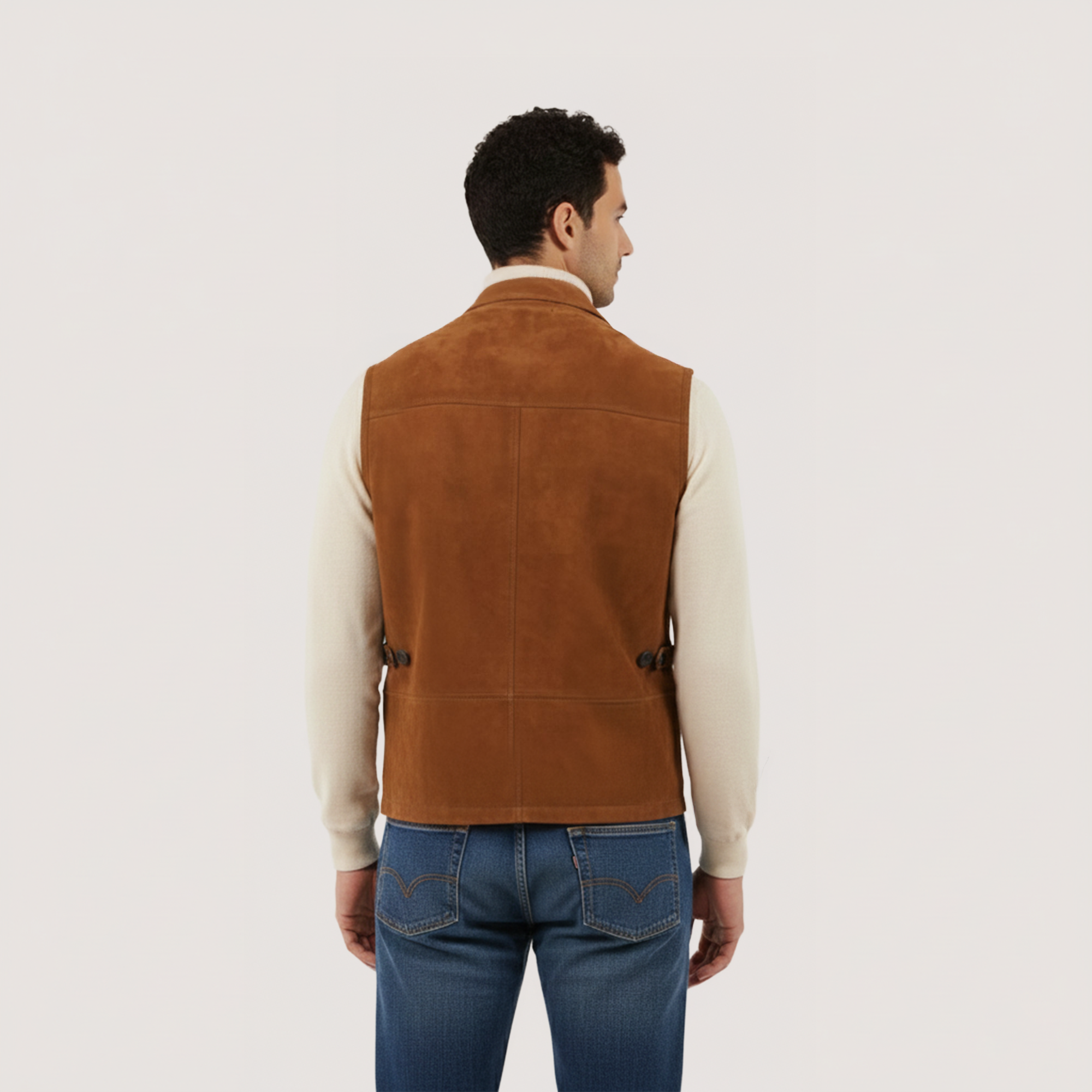 Brentwood Goat Suede Vest