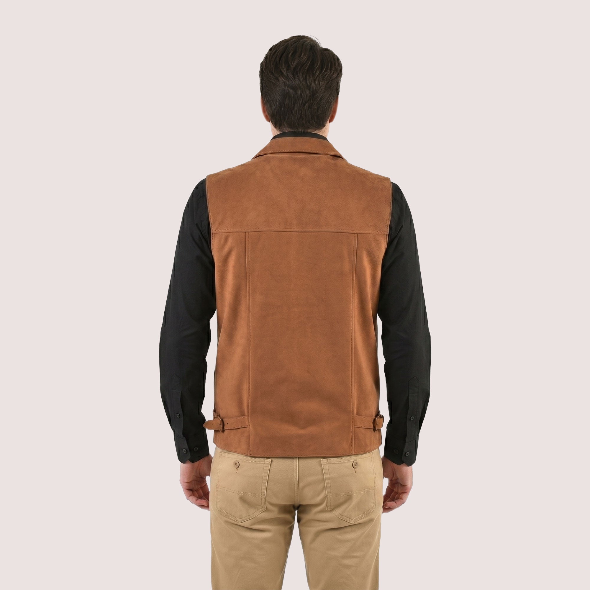 Austin Goat Suede Vest-3