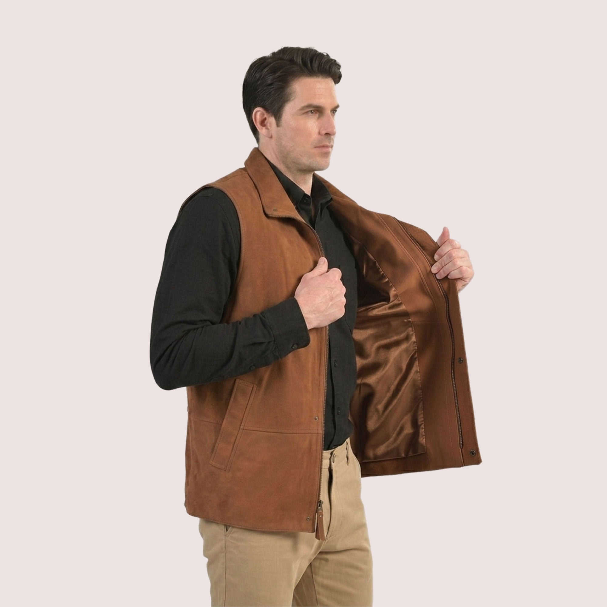 Austin Goat Suede Vest