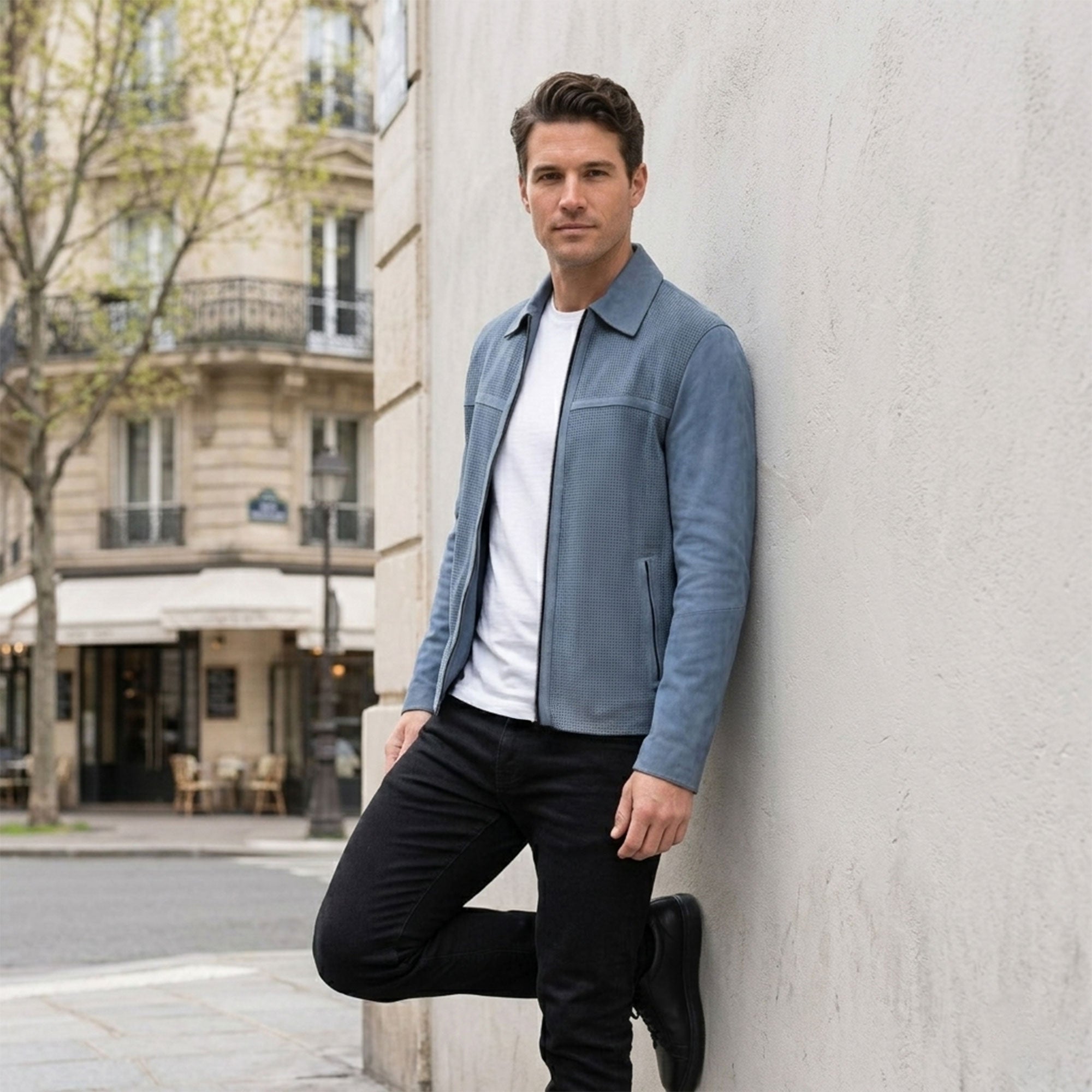 Easton Goat Suede Jacket-3