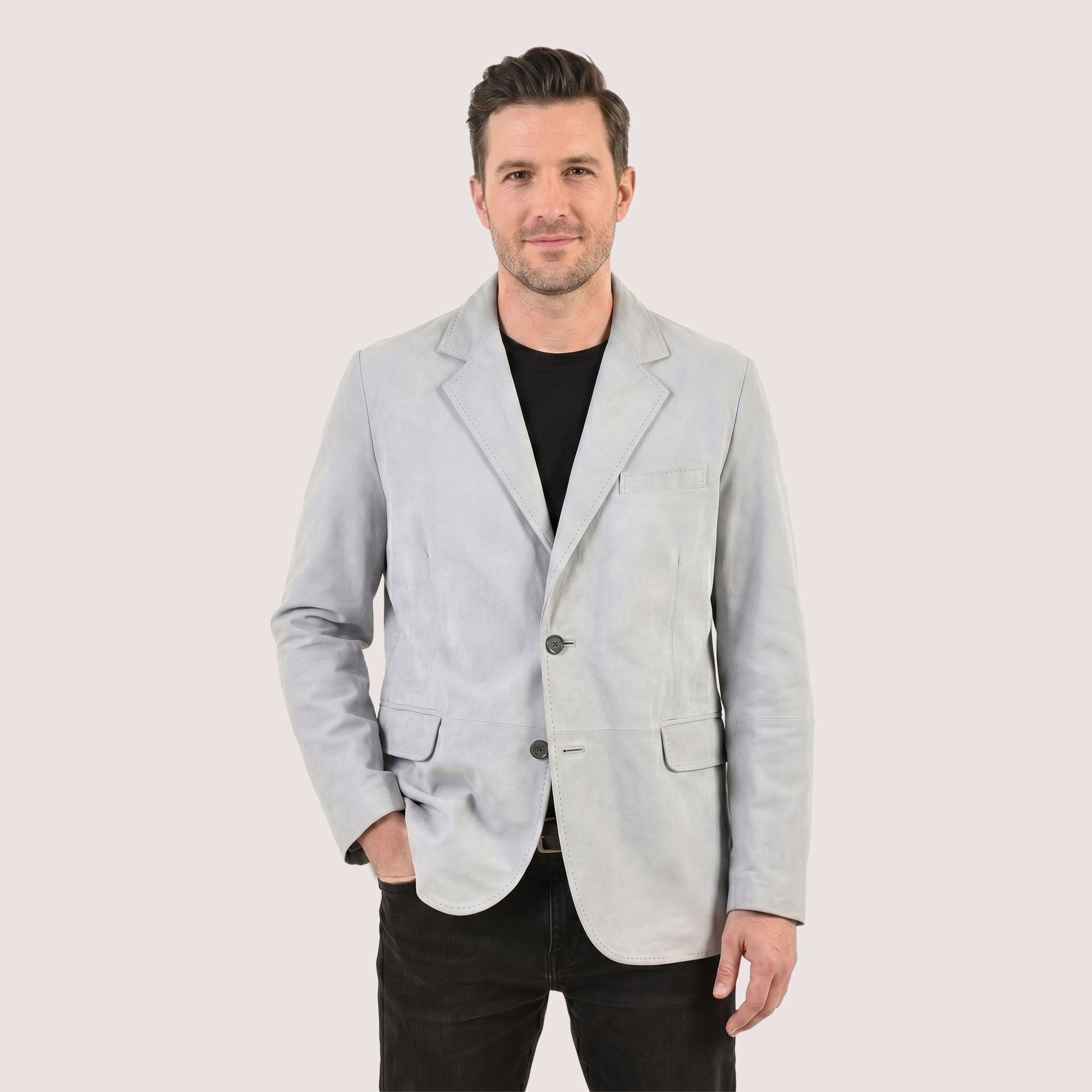 Saratoga Goat Suede Jacket-24