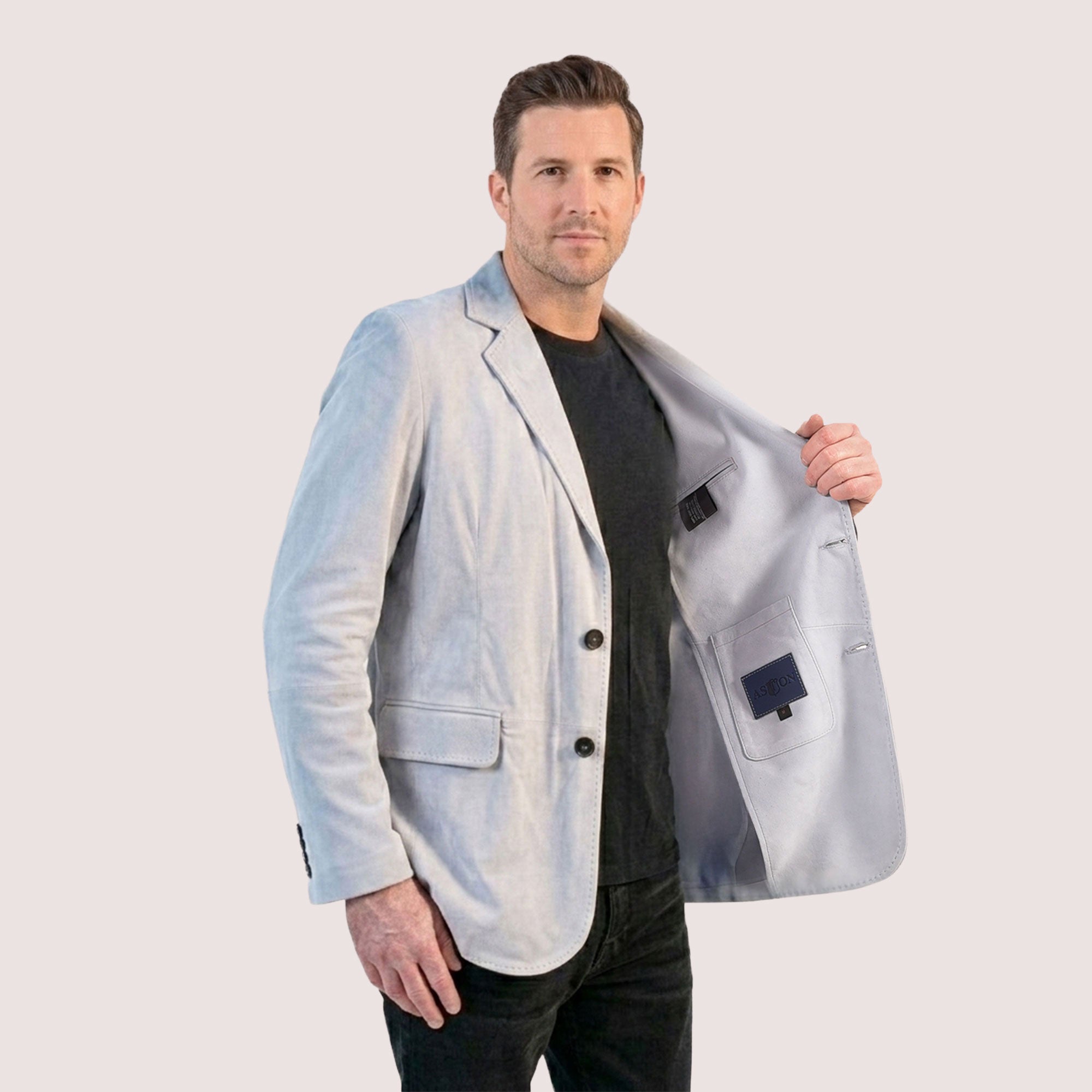 Saratoga Goat Suede Jacket-25