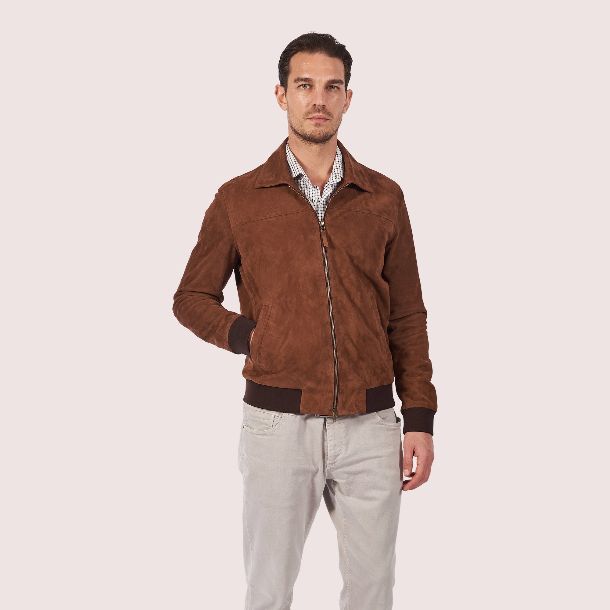 Graham Goat Suede Jacket-3