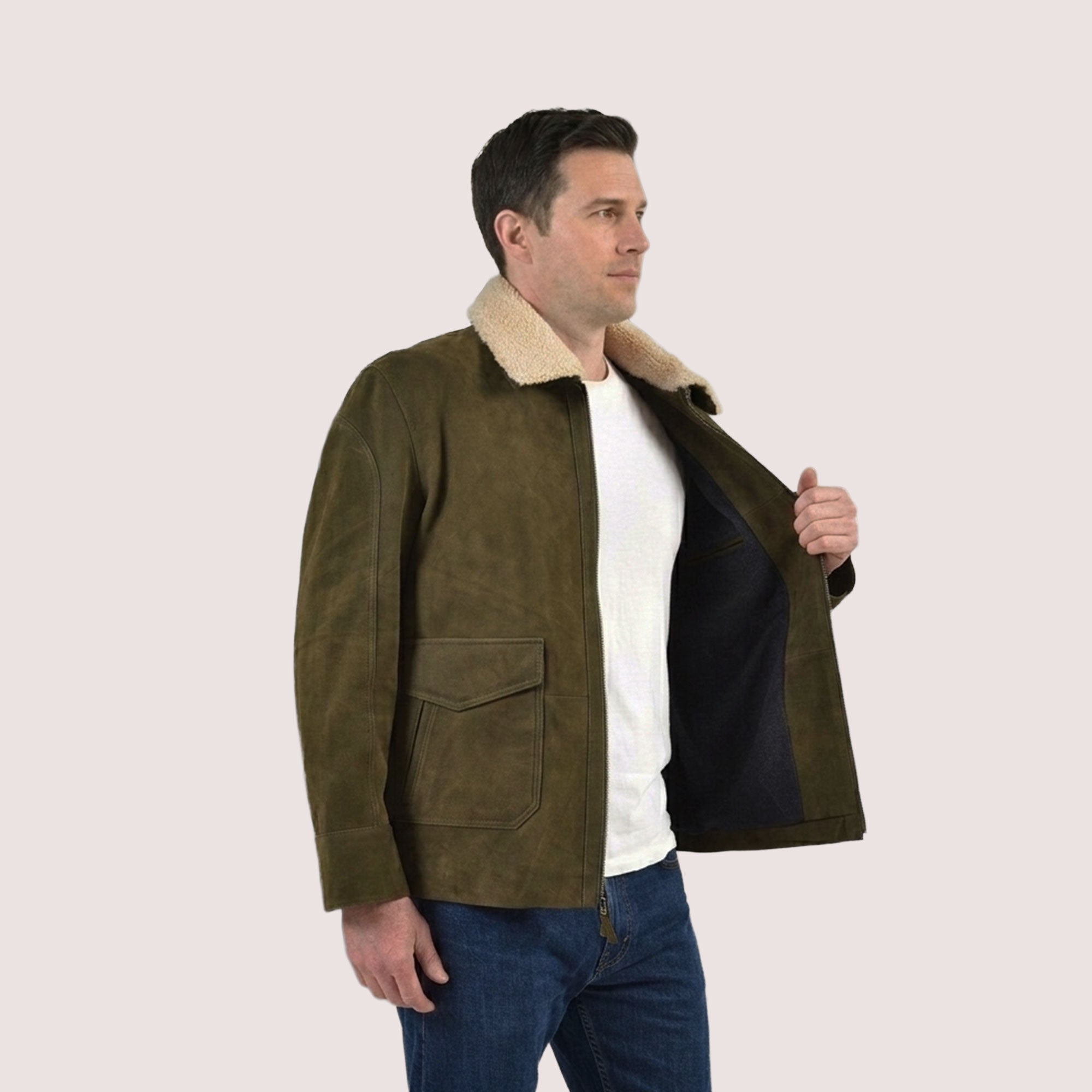 Concord Goat Suede Jacket-7