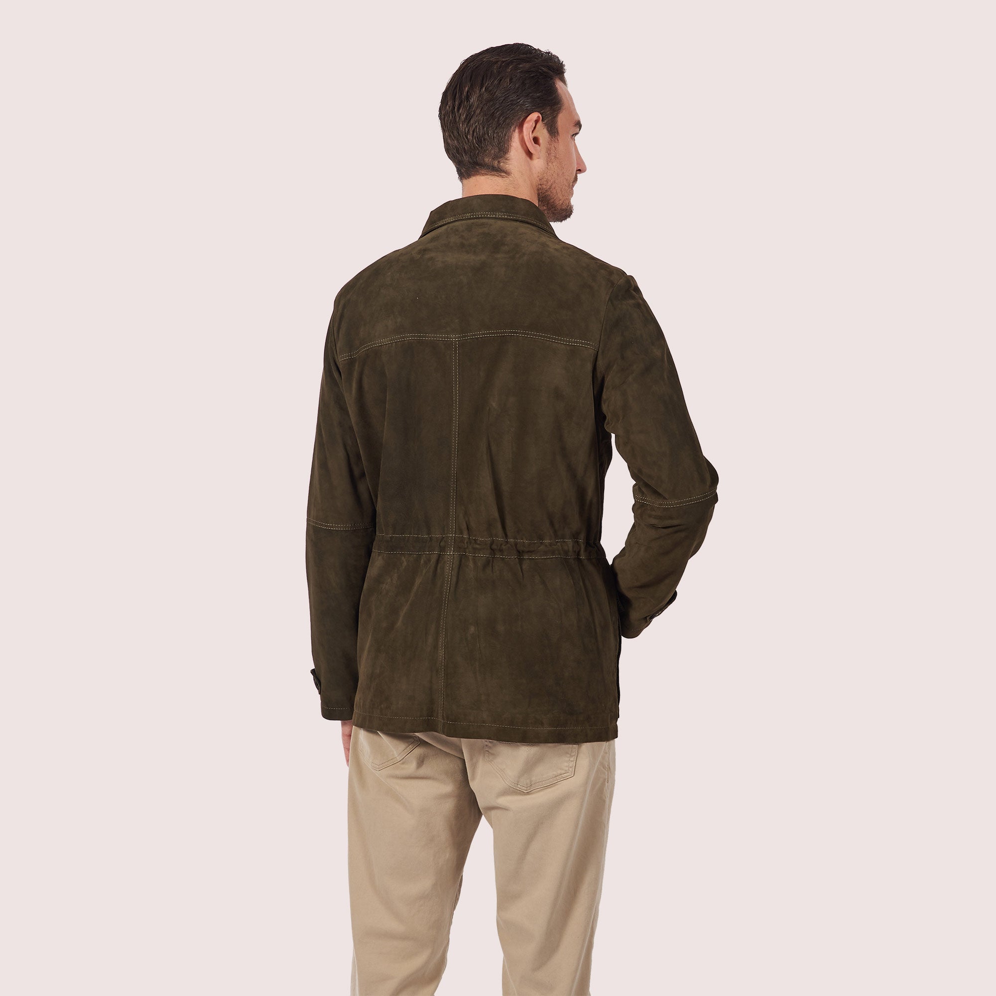 Safari Field Goat Suede Jacket-4