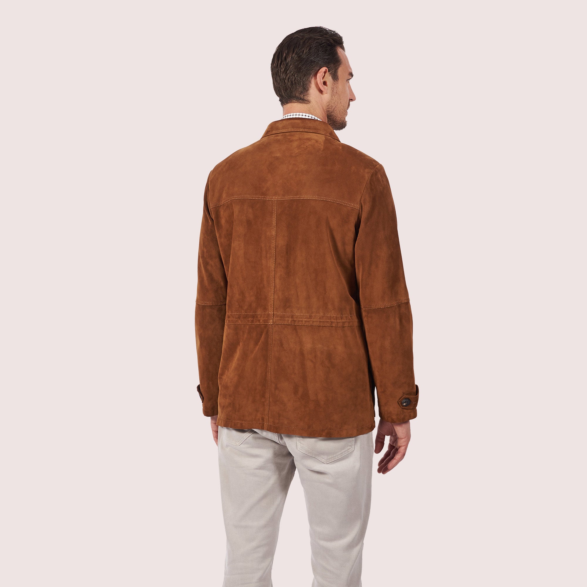 Safari Field Goat Suede Jacket-16