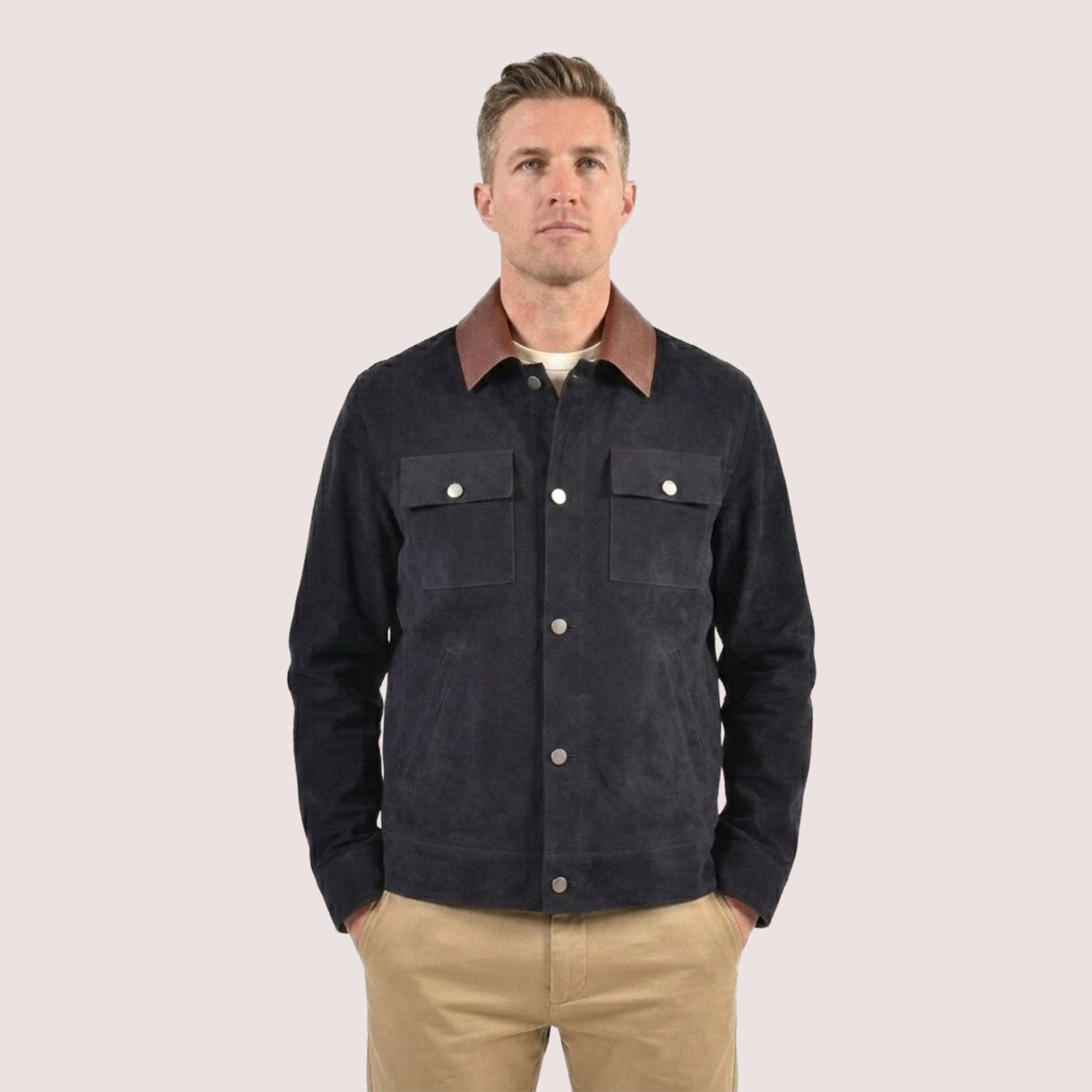 Lancaster Goat Suede Jacket