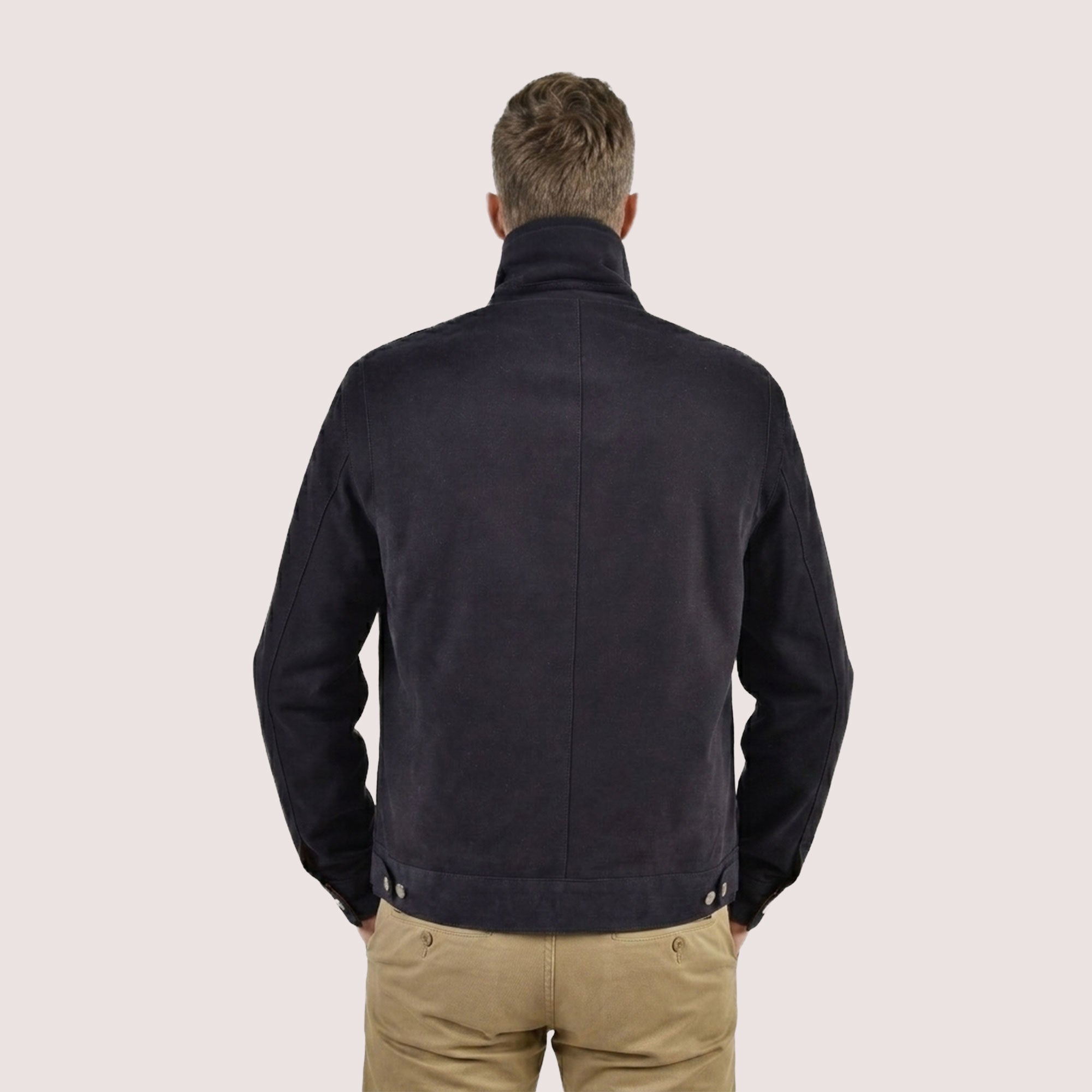 Lancaster Goat Suede Jacket-3