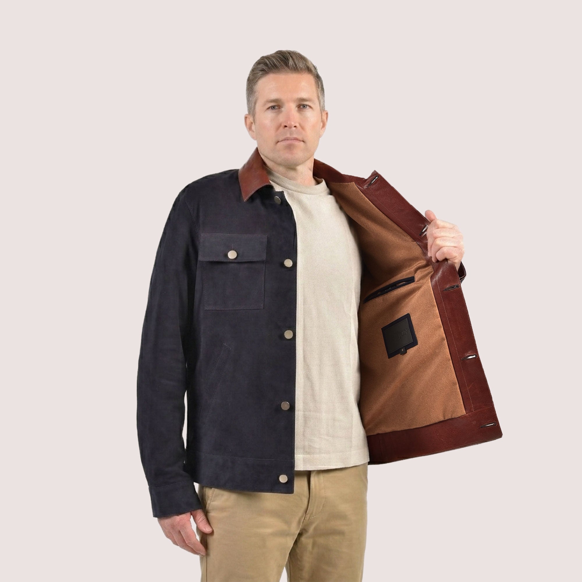 Lancaster Goat Suede Jacket