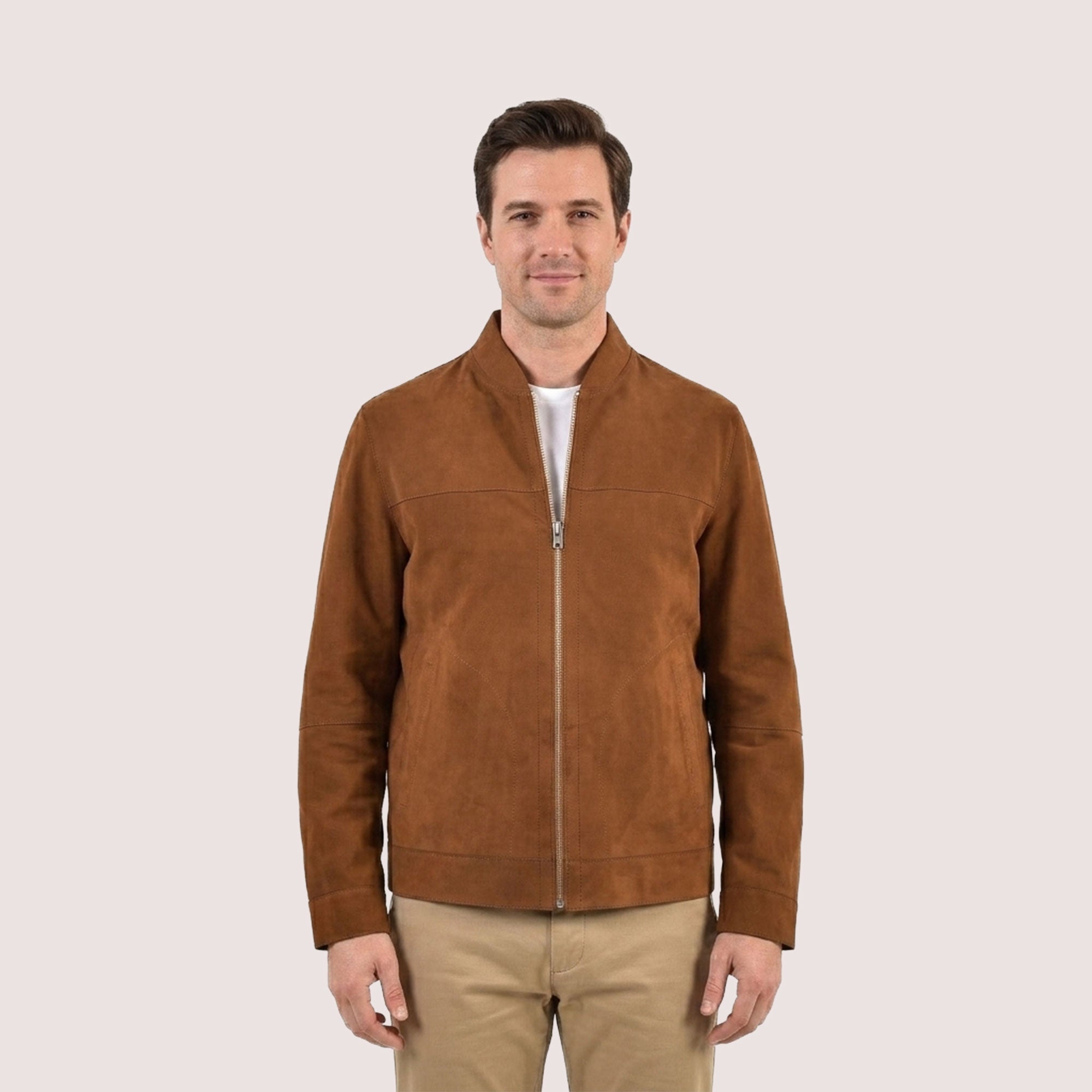 Parker Goat Suede Jacket-25
