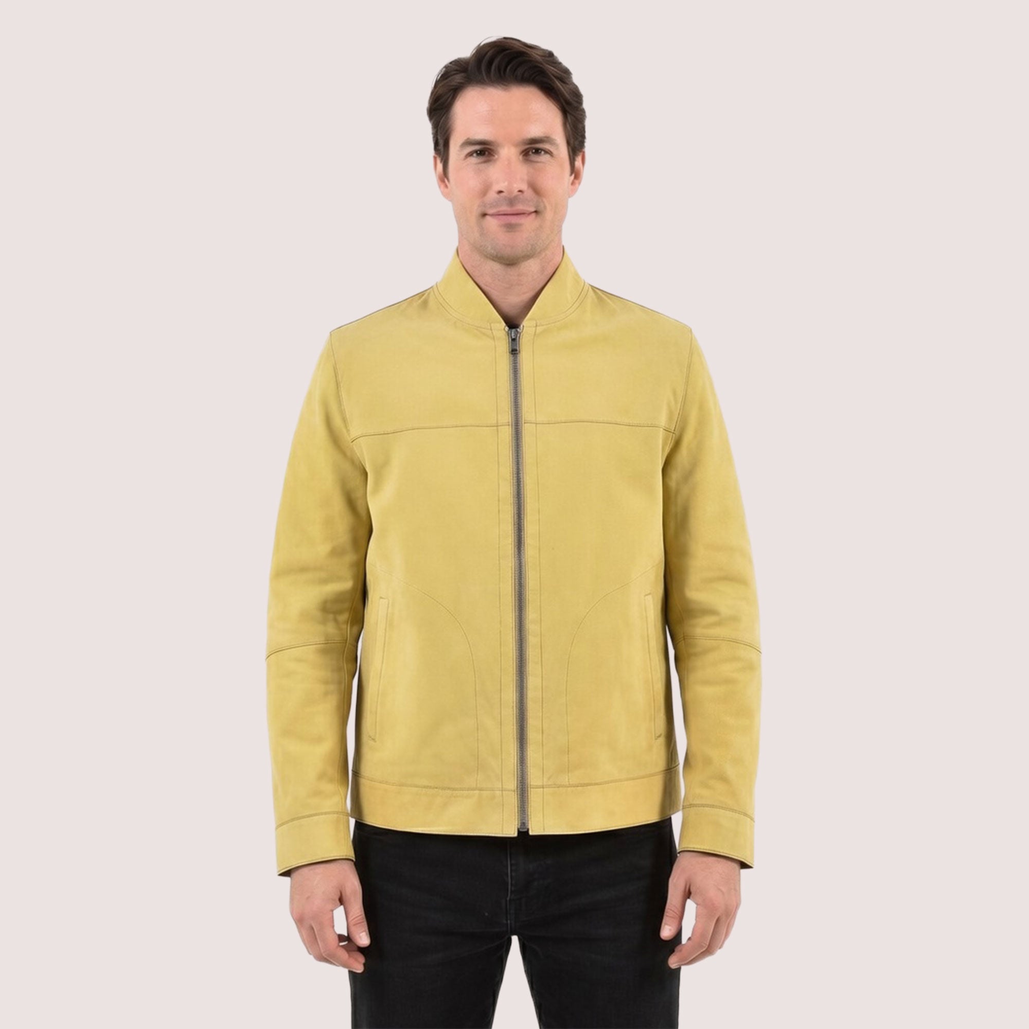 Parker Goat Suede Jacket-6