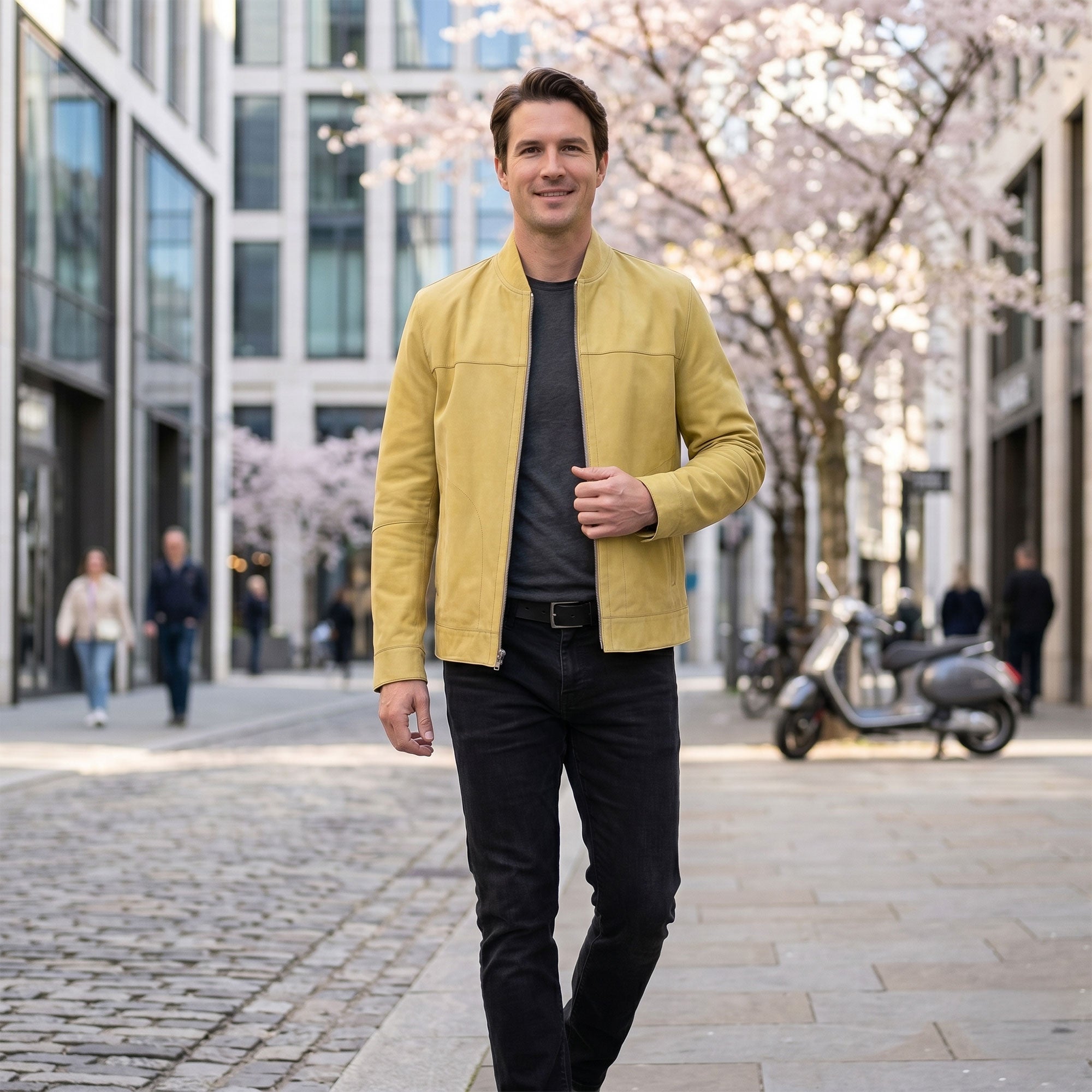 Parker Goat Suede Jacket-8