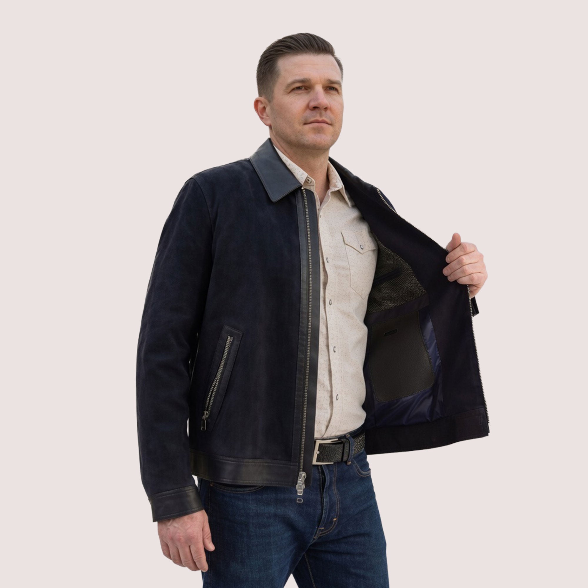 Montpelier Goat Suede Jacket