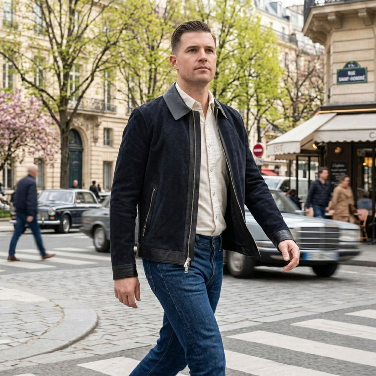 Montpelier Goat Suede Jacket-5