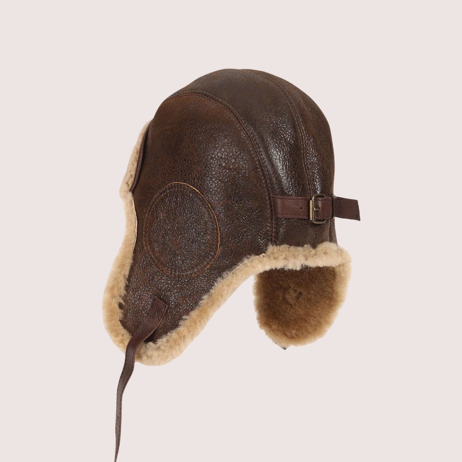 B-52 Aviator's Sheepskin Hat-3