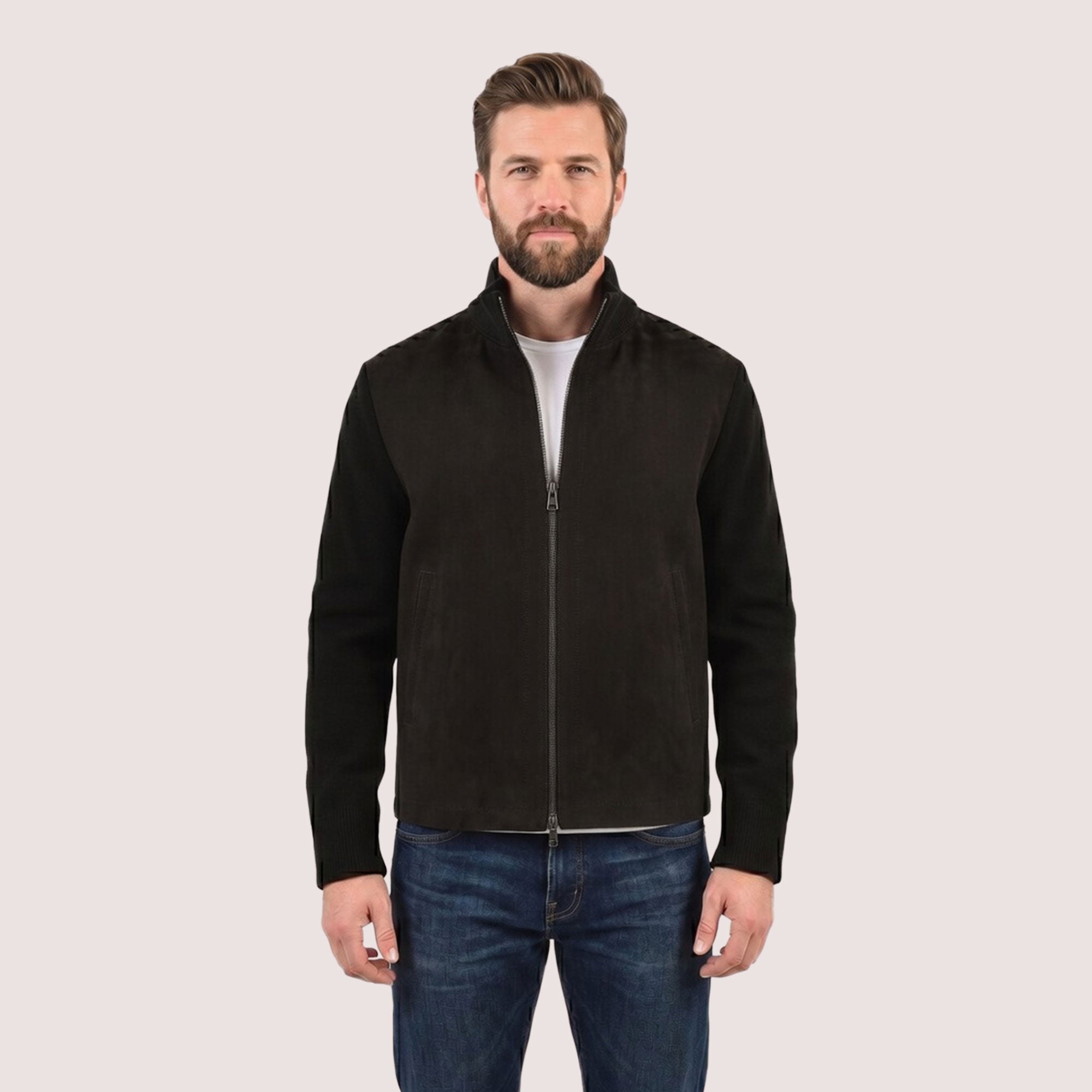 Newport Goat Suede Jacket