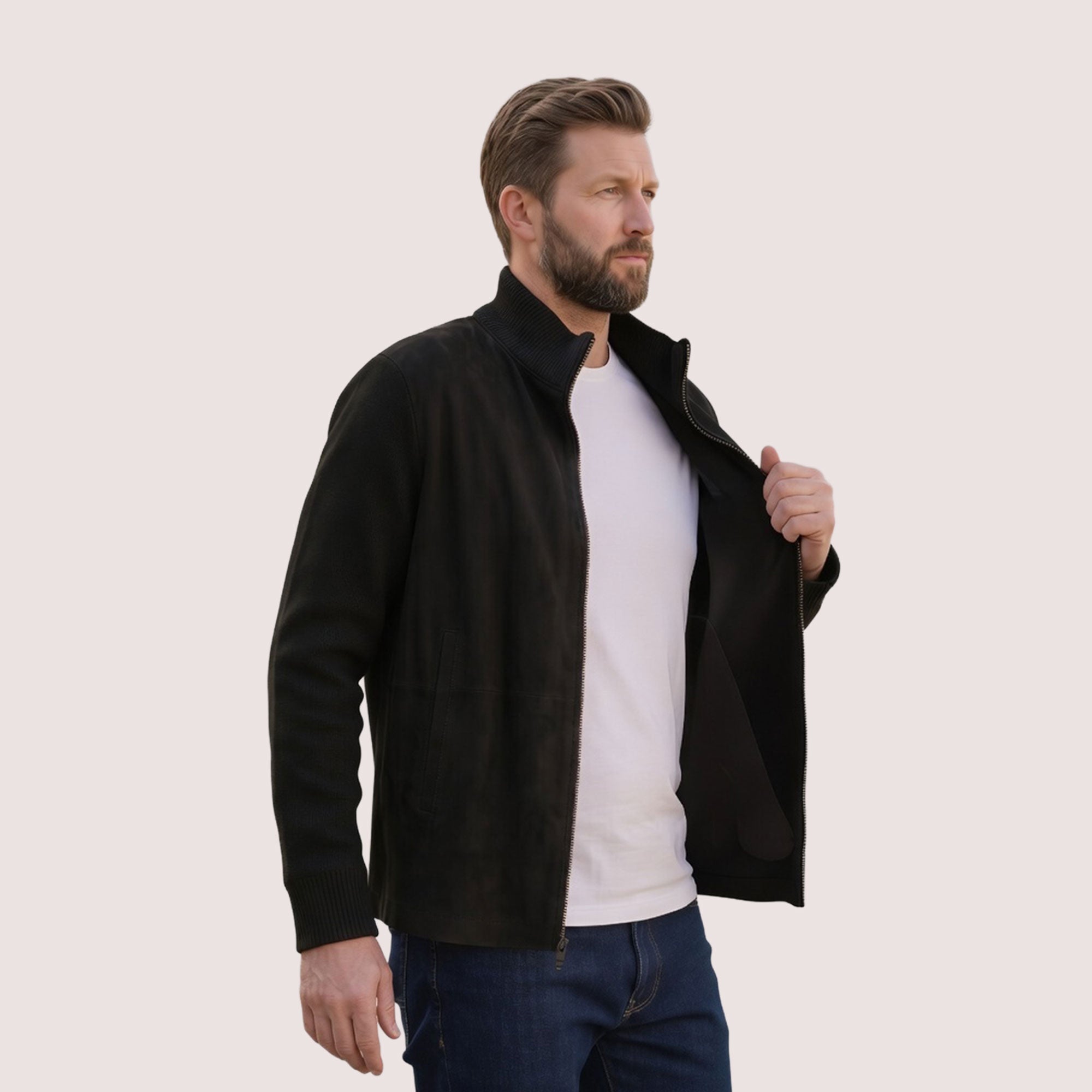 Newport Goat Suede Jacket