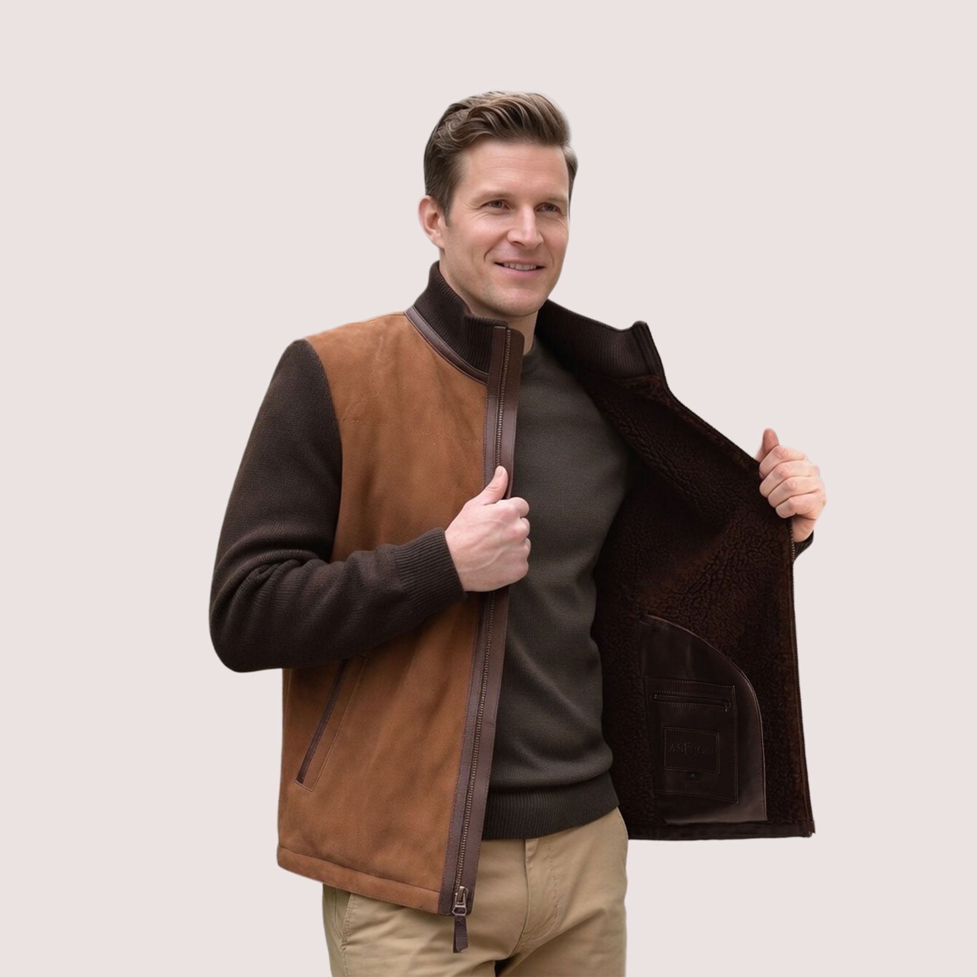 Alpine Shearling / Wool Jacket