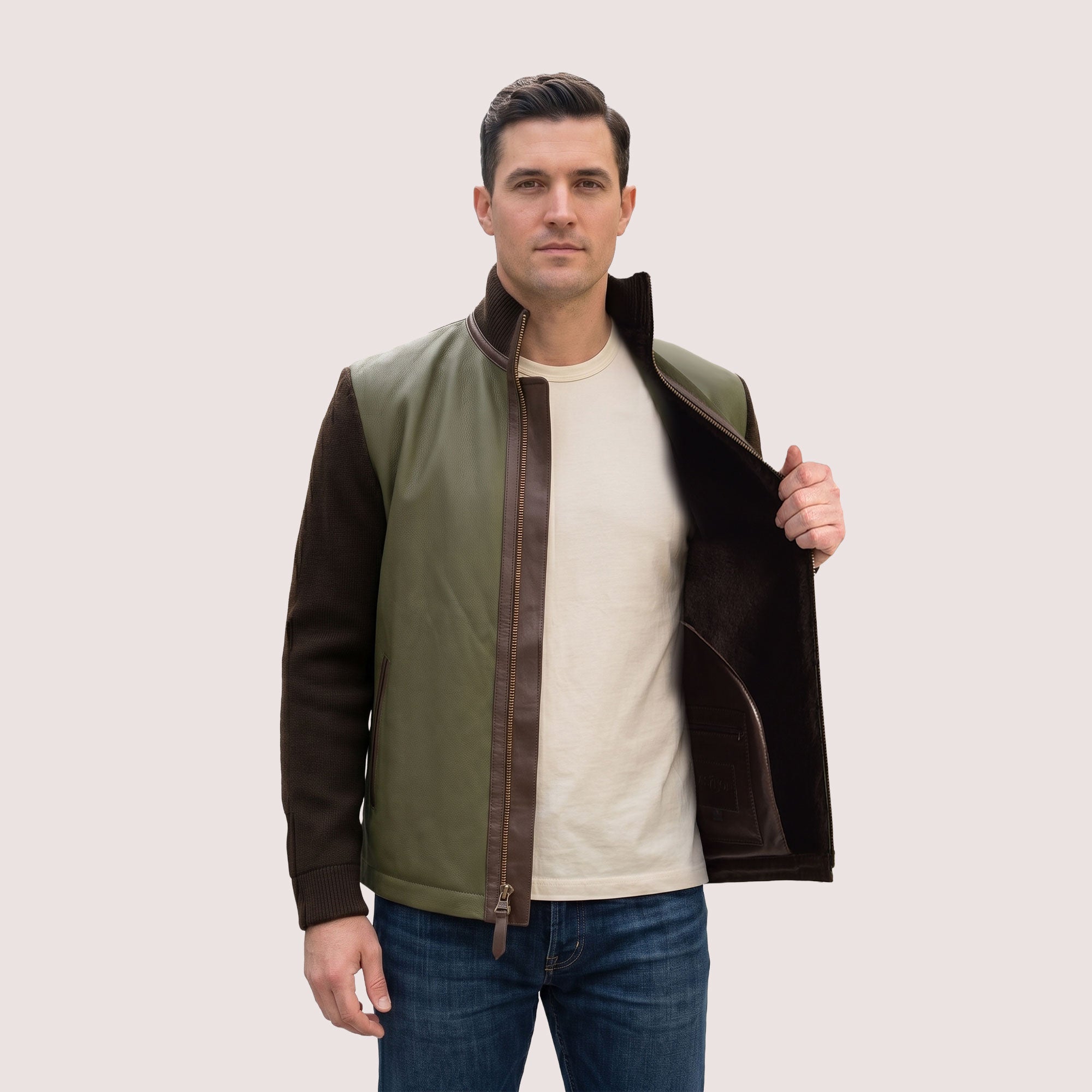 Alpine Shearling / Wool Jacket-7