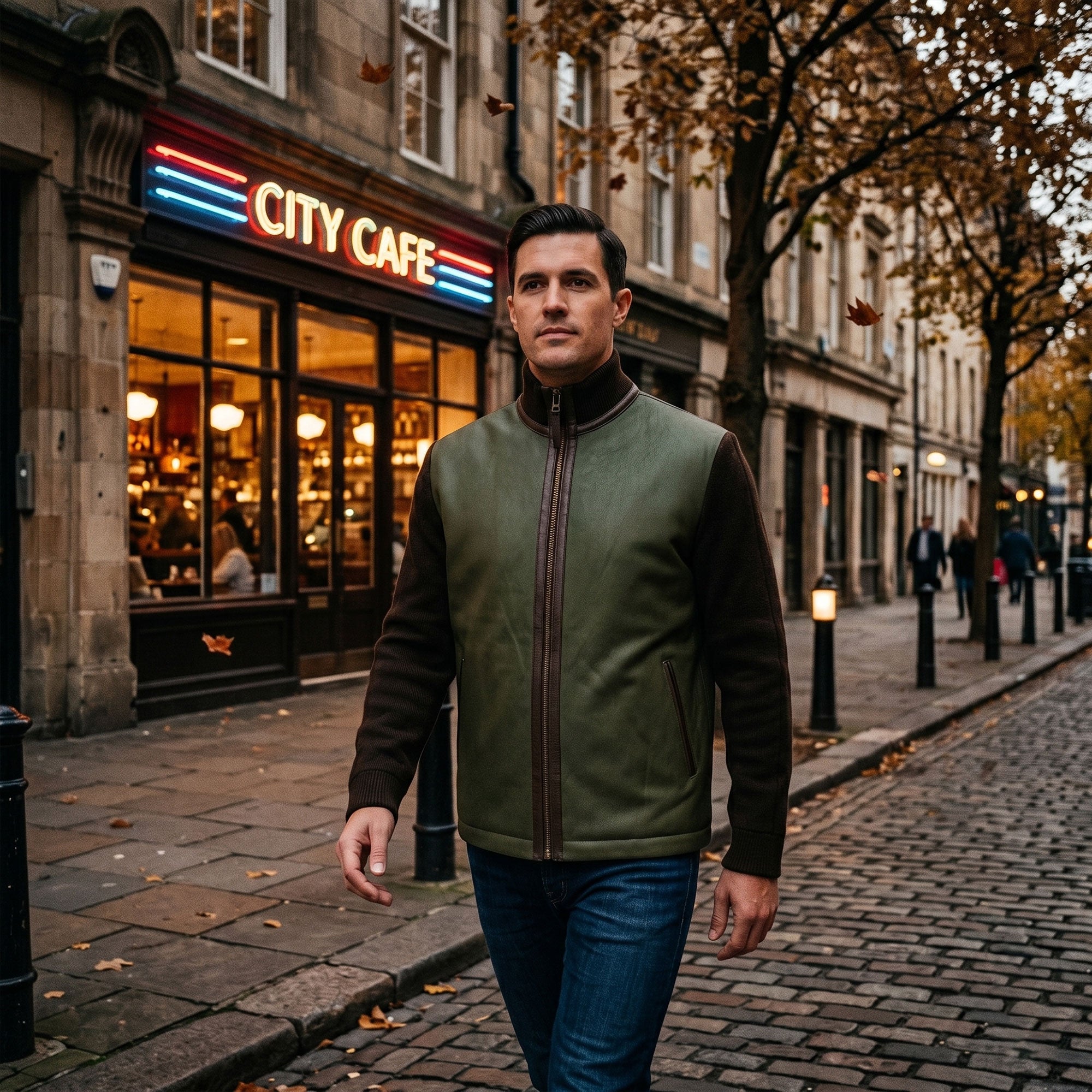 Alpine Shearling / Wool Jacket-9