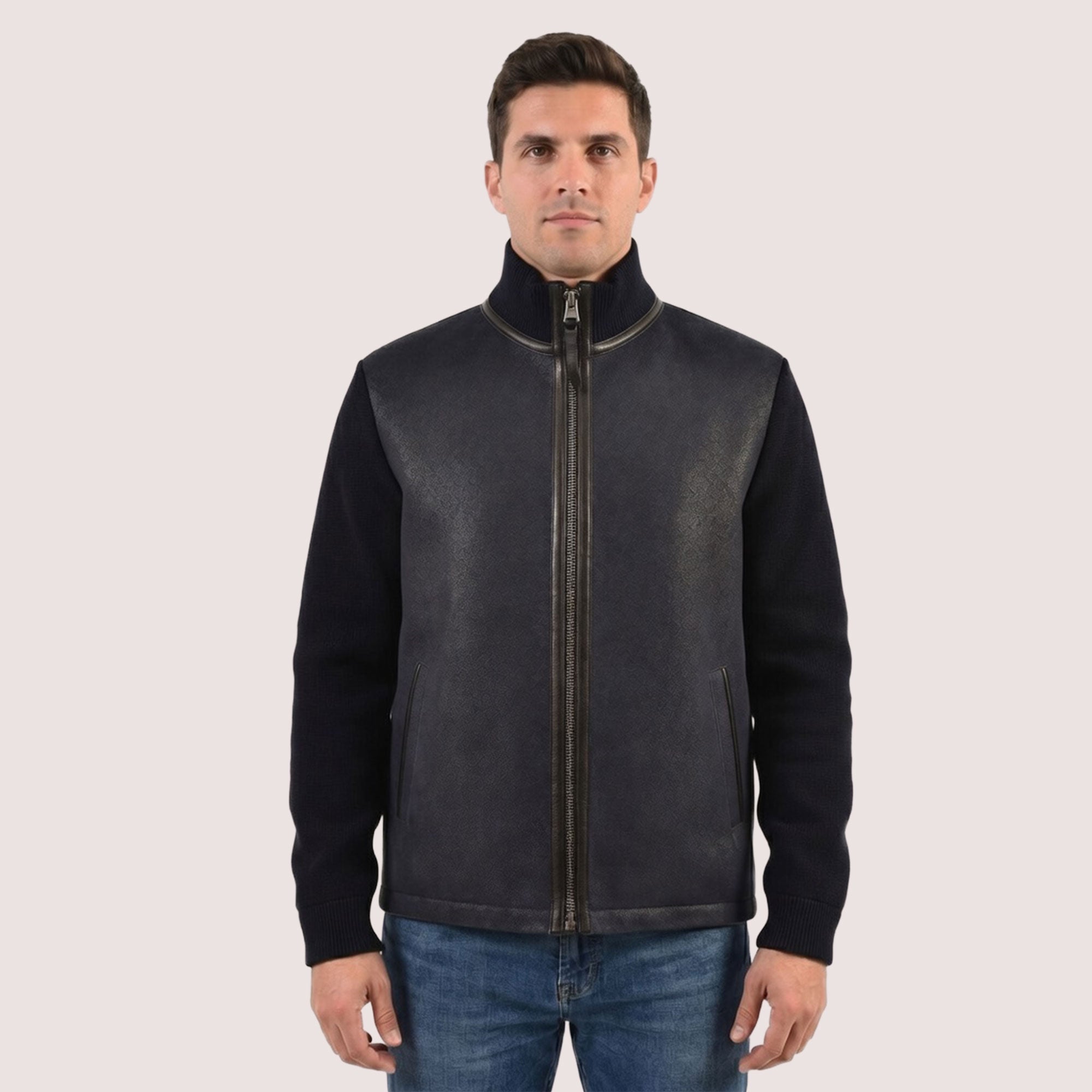 Alpine Shearling / Wool Jacket-11