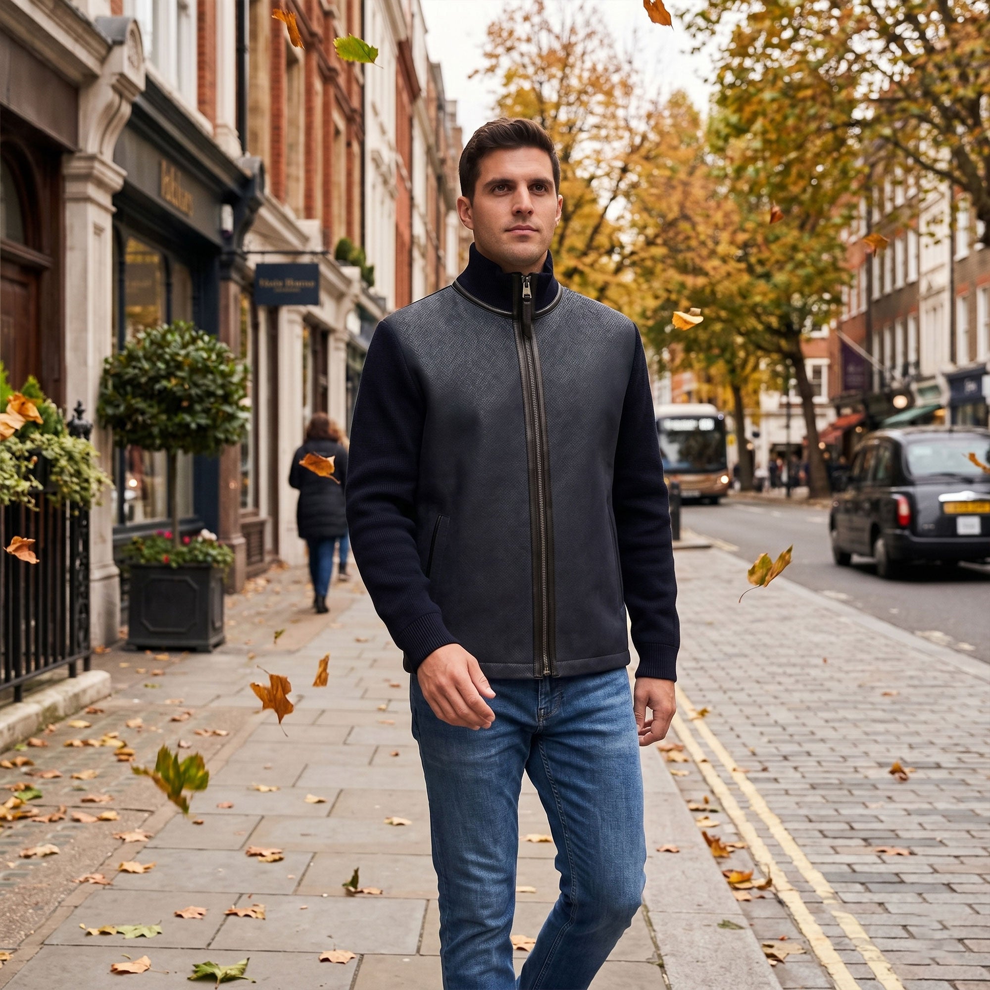 Alpine Shearling / Wool Jacket-15