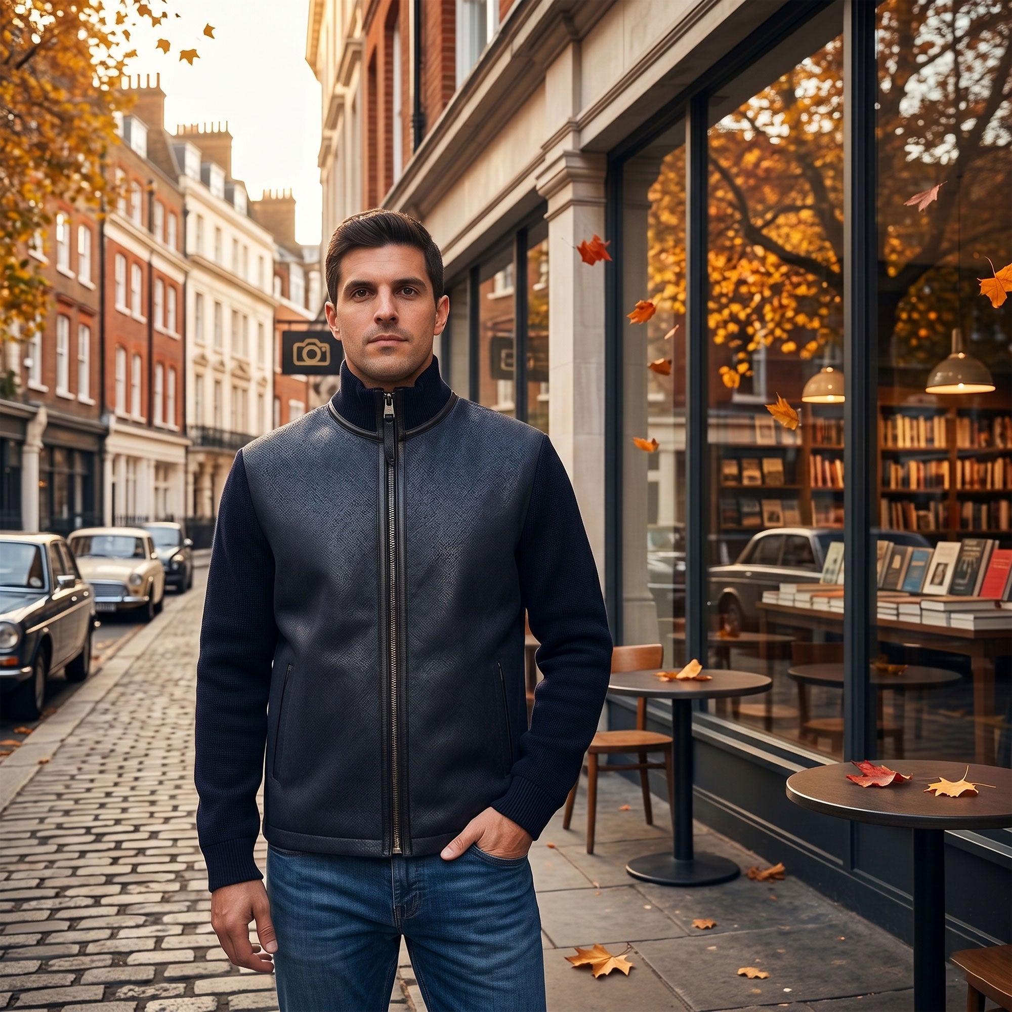 Alpine Shearling / Wool Jacket-14