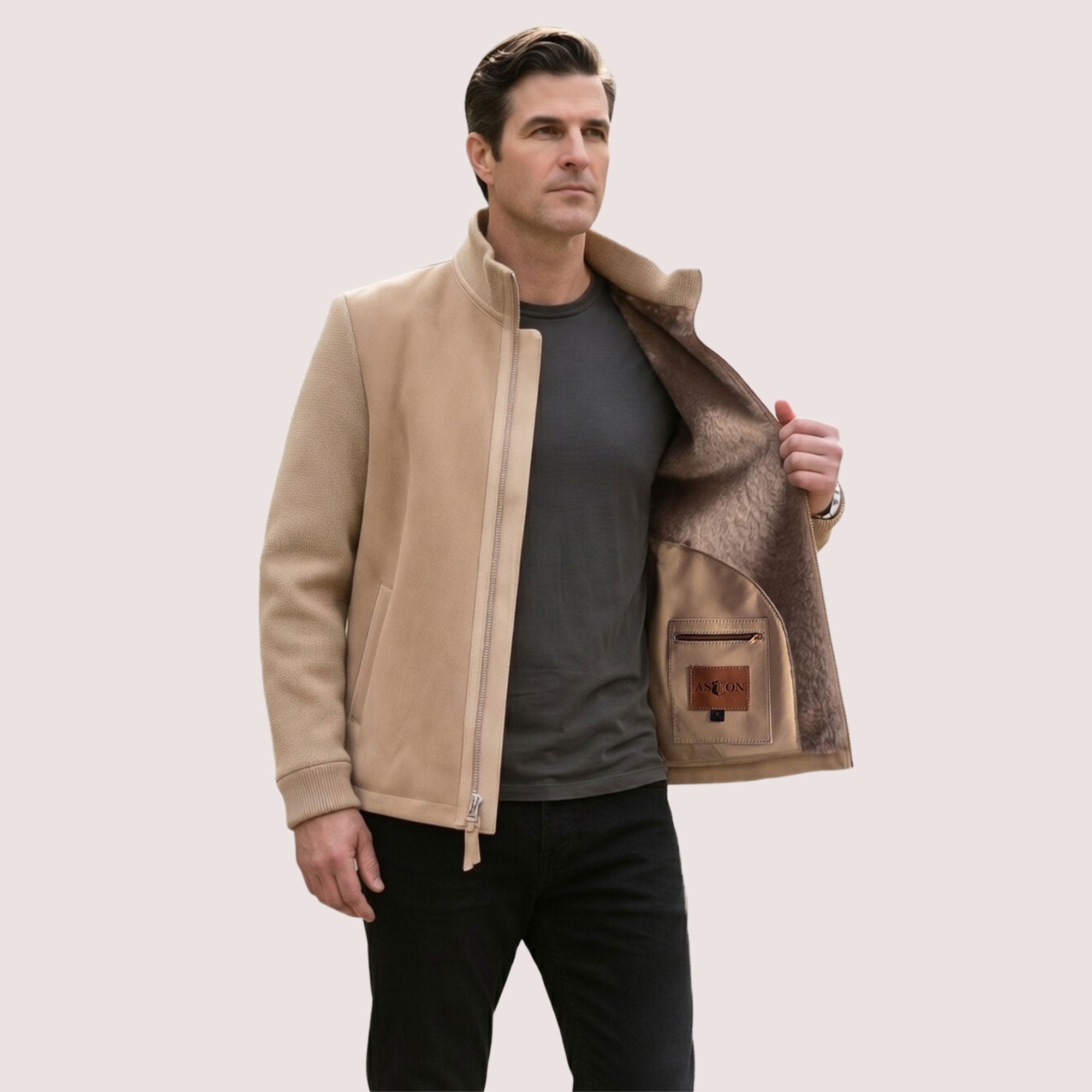 Alpine Shearling / Wool Jacket-17