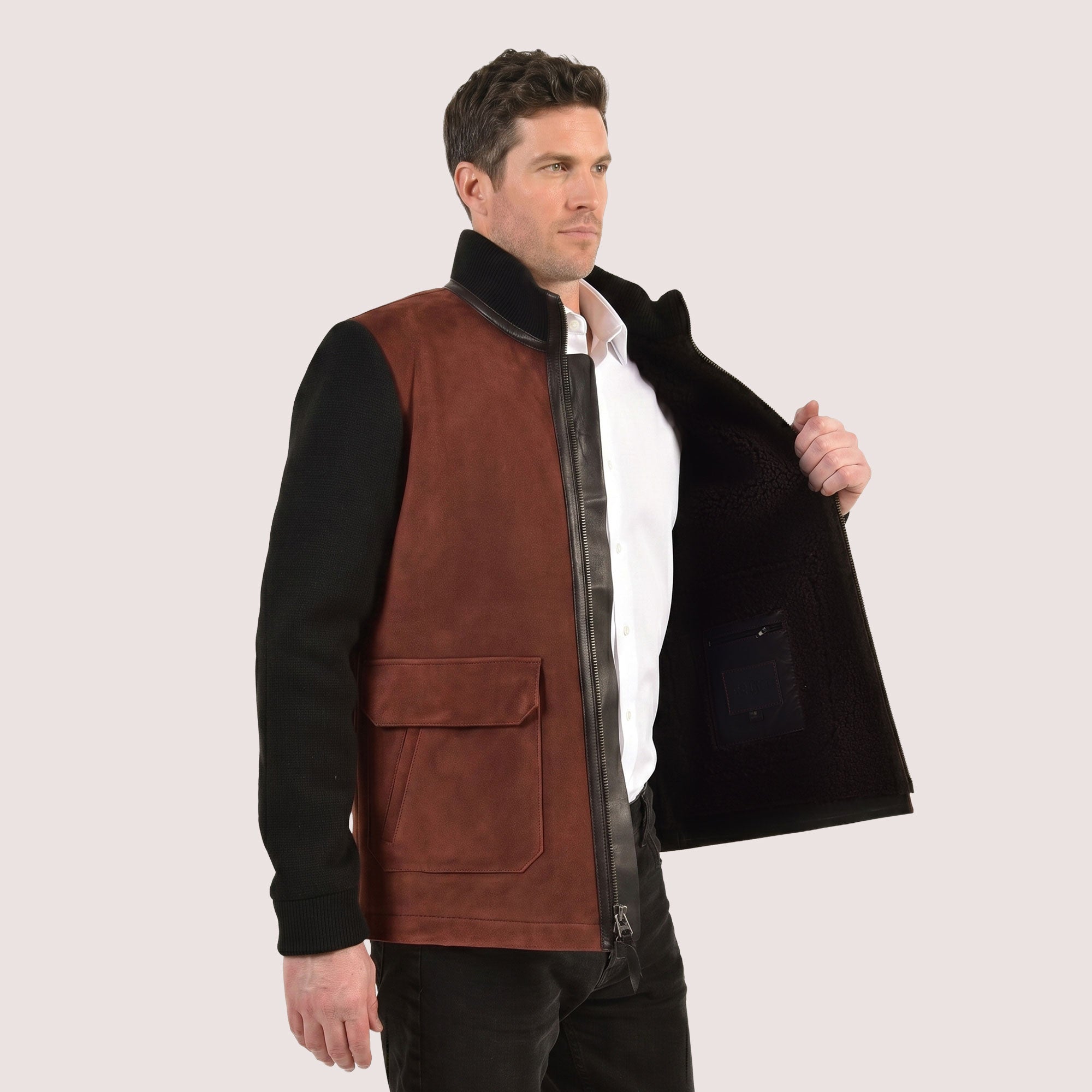 Altura Shearling / Cashmere Jacket-7
