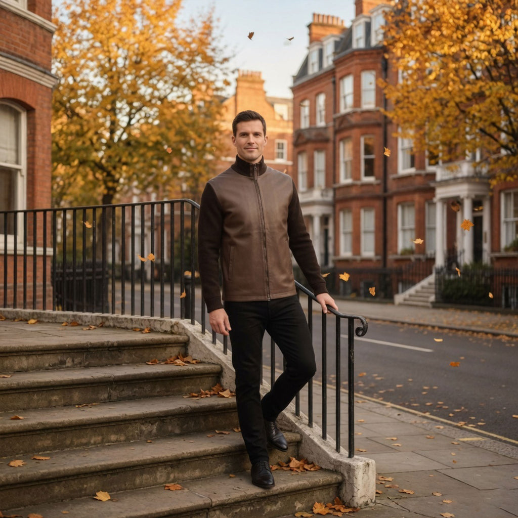 Davenport Lambskin / Cashmere Jacket