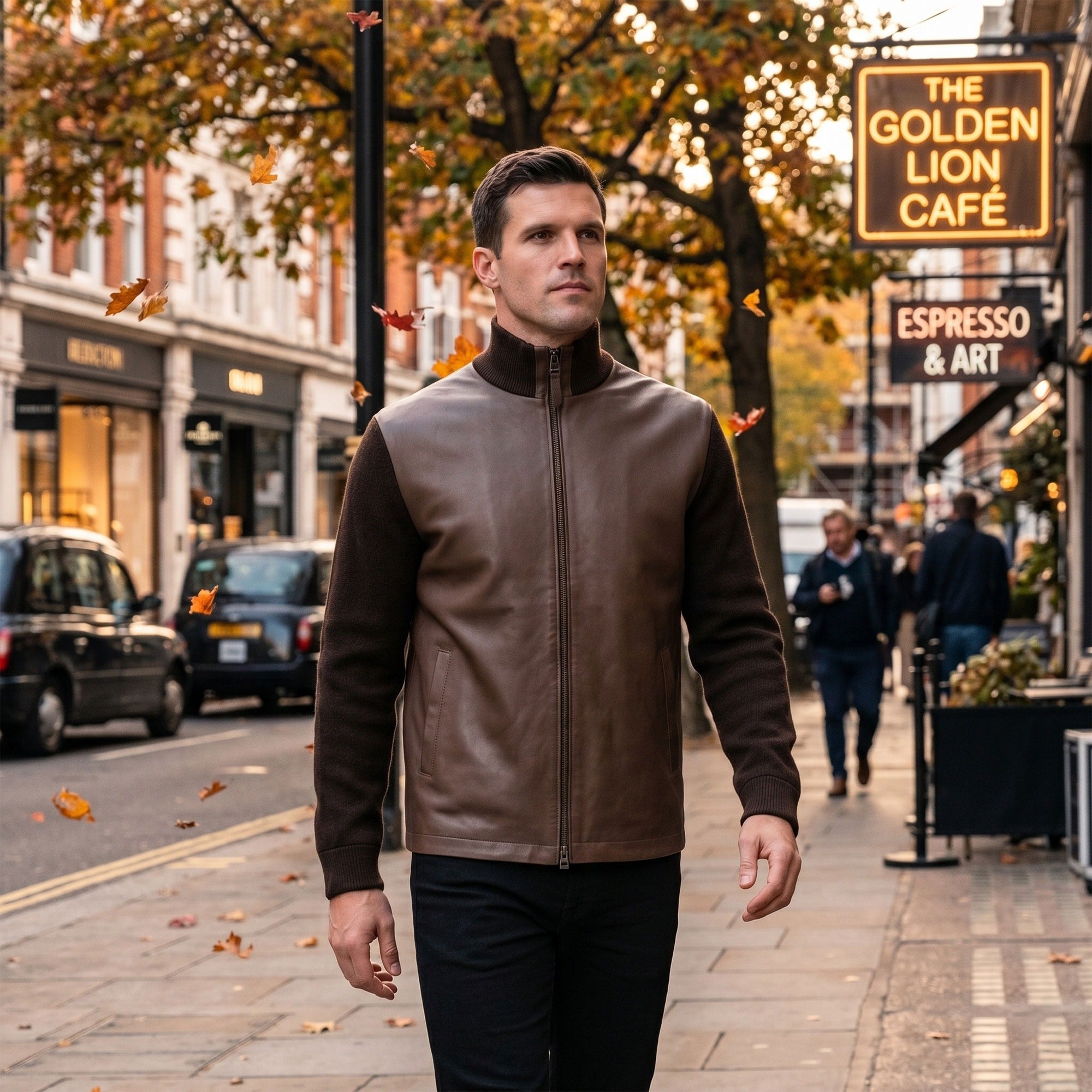 Davenport Lambskin / Cashmere Jacket-4