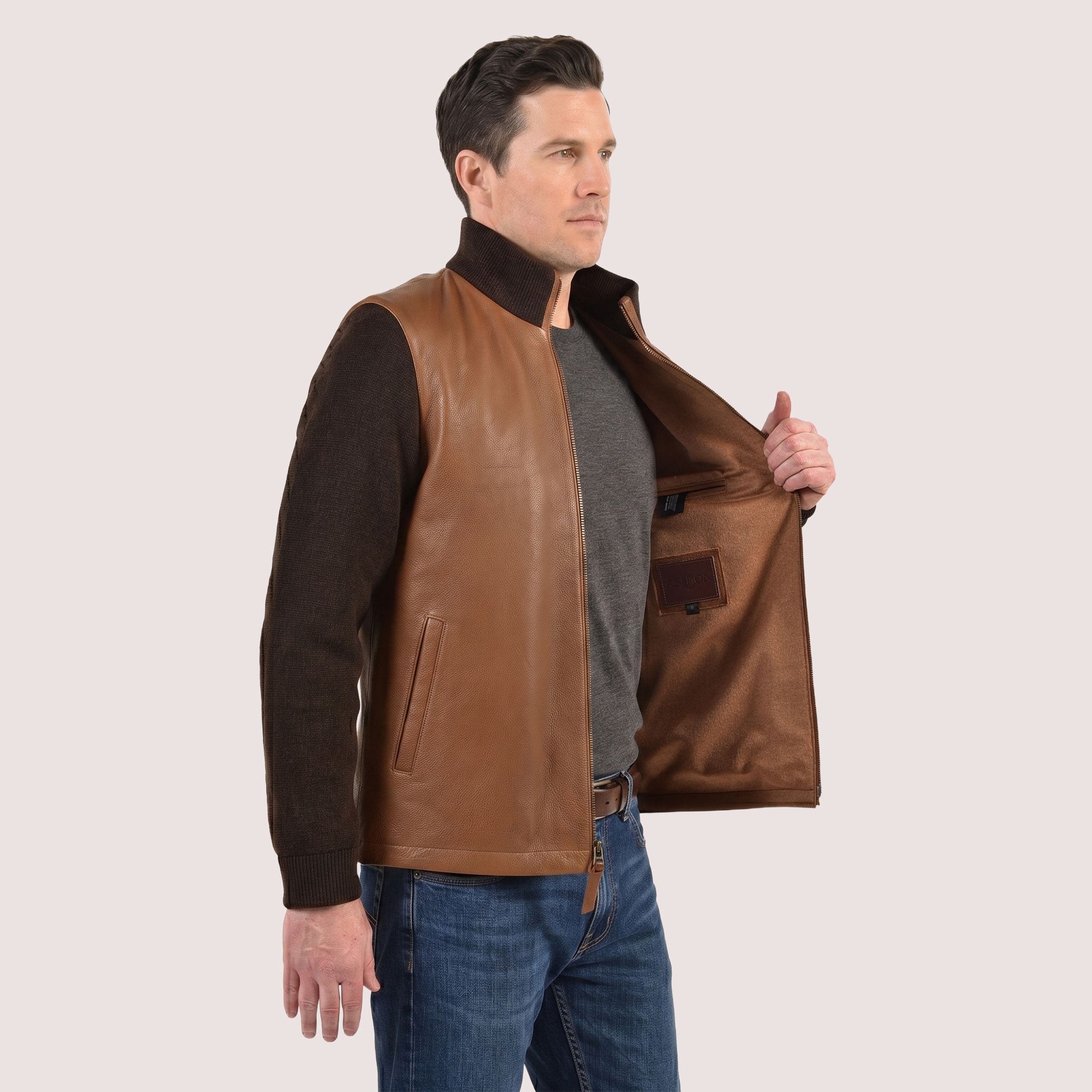 Davenport Lambskin / Cashmere Jacket-7