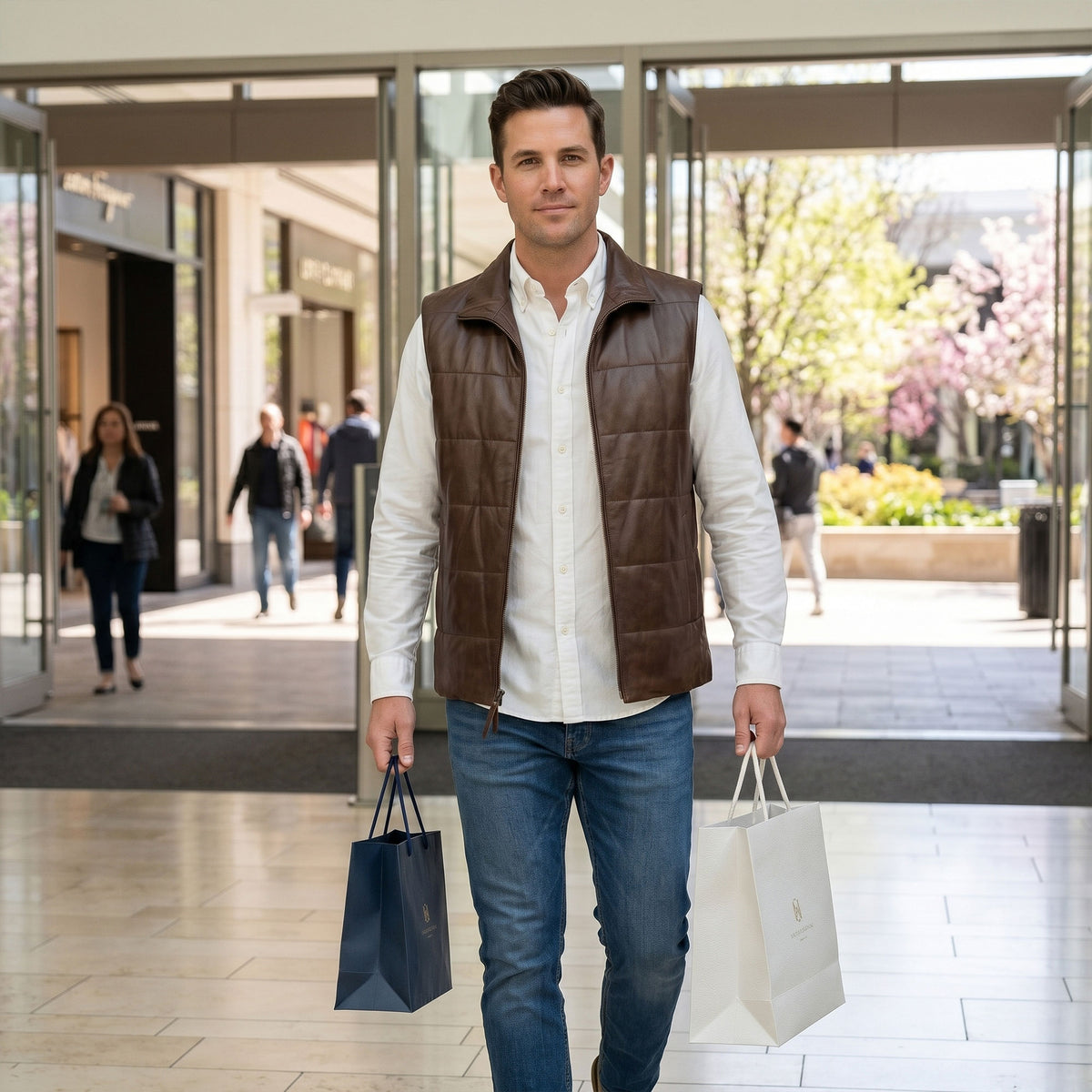 Dupont Lambskin Vest-5