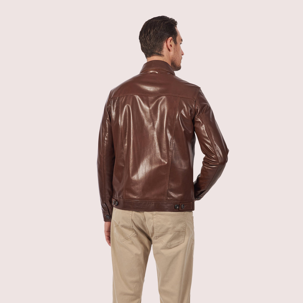 Brooklyn Lambskin Jacket