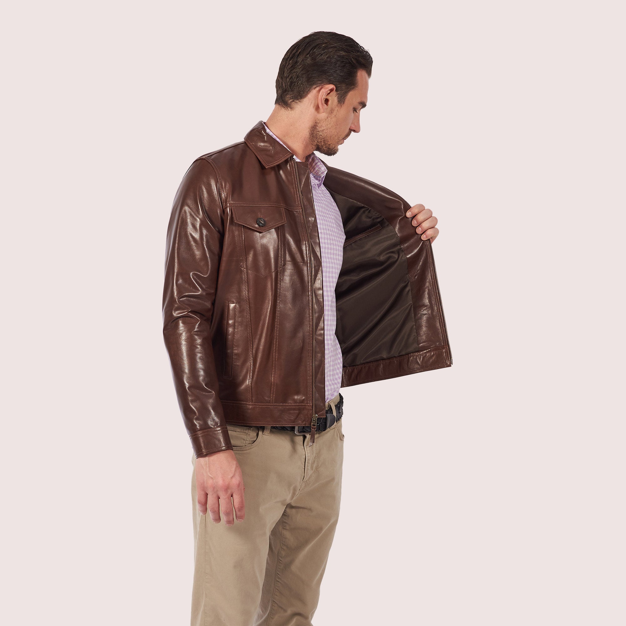 Brooklyn Lambskin Jacket