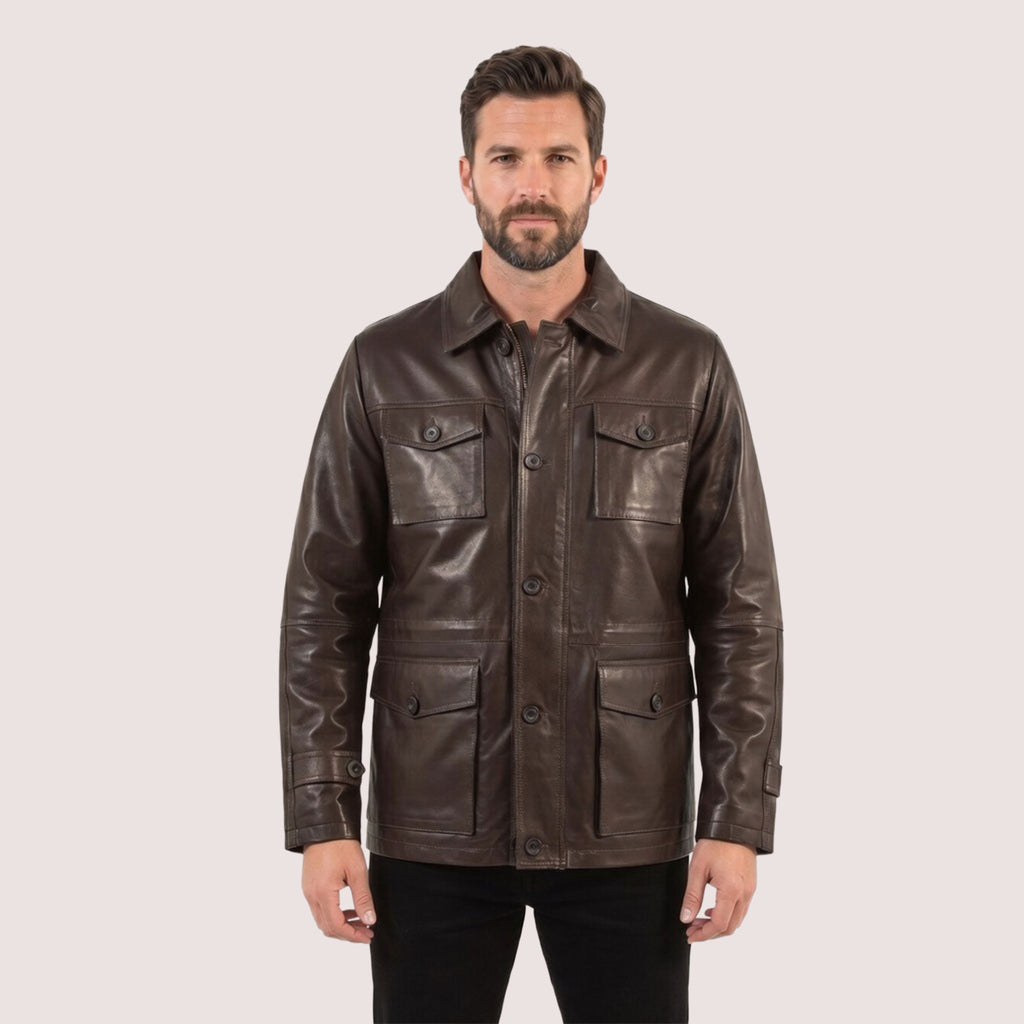 Safari Field Lambskin Jacket
