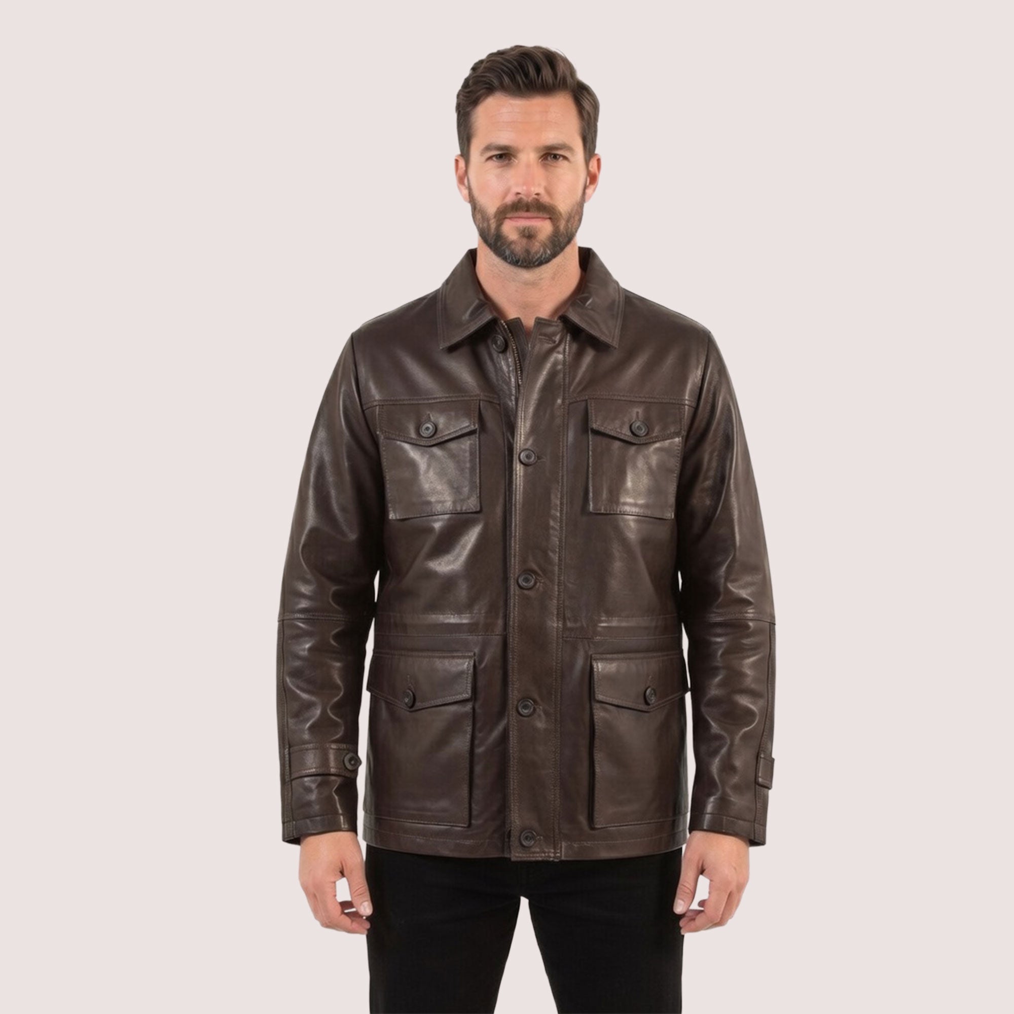 Oliver Field Lambskin Jacket