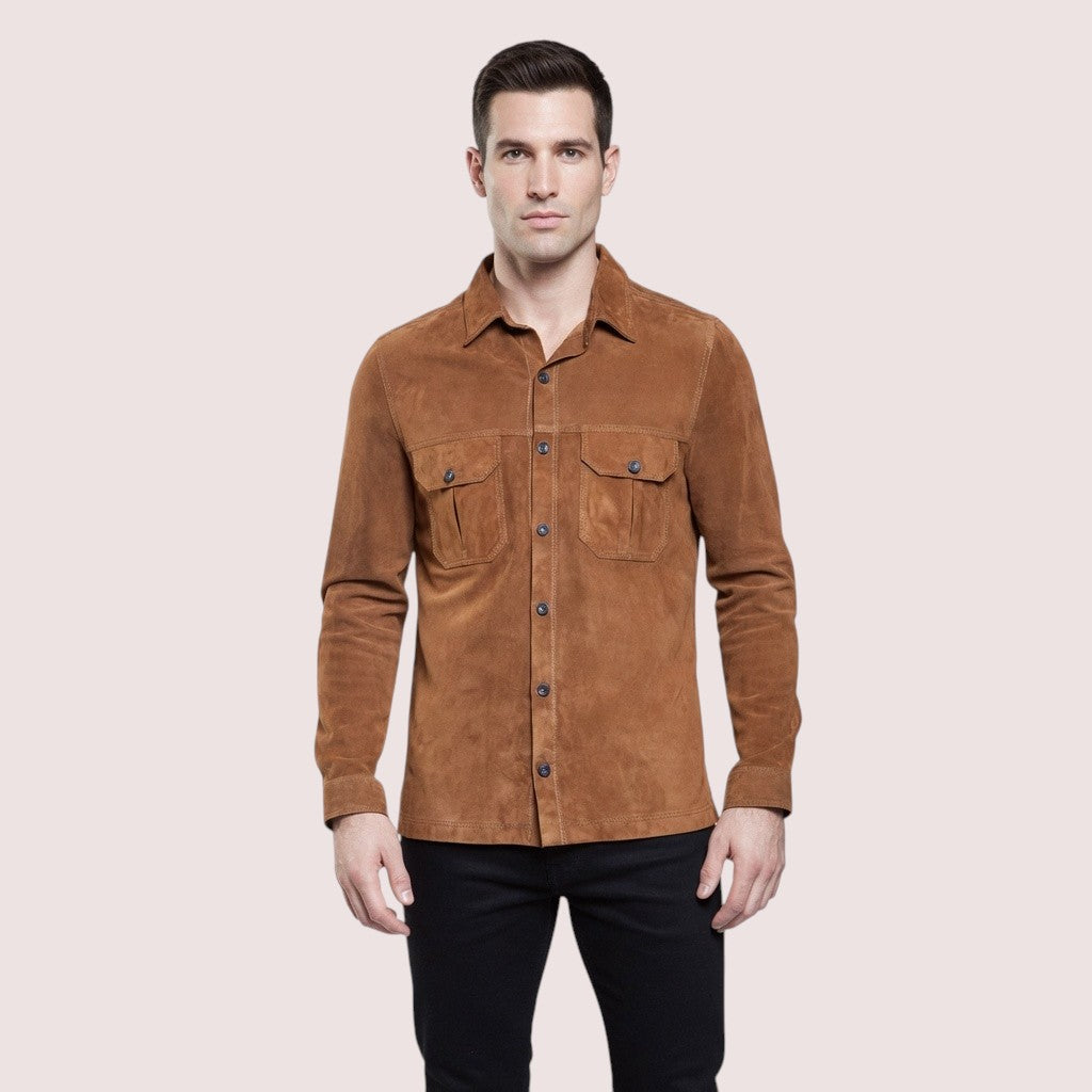 Midtown Goat Suede Shirt