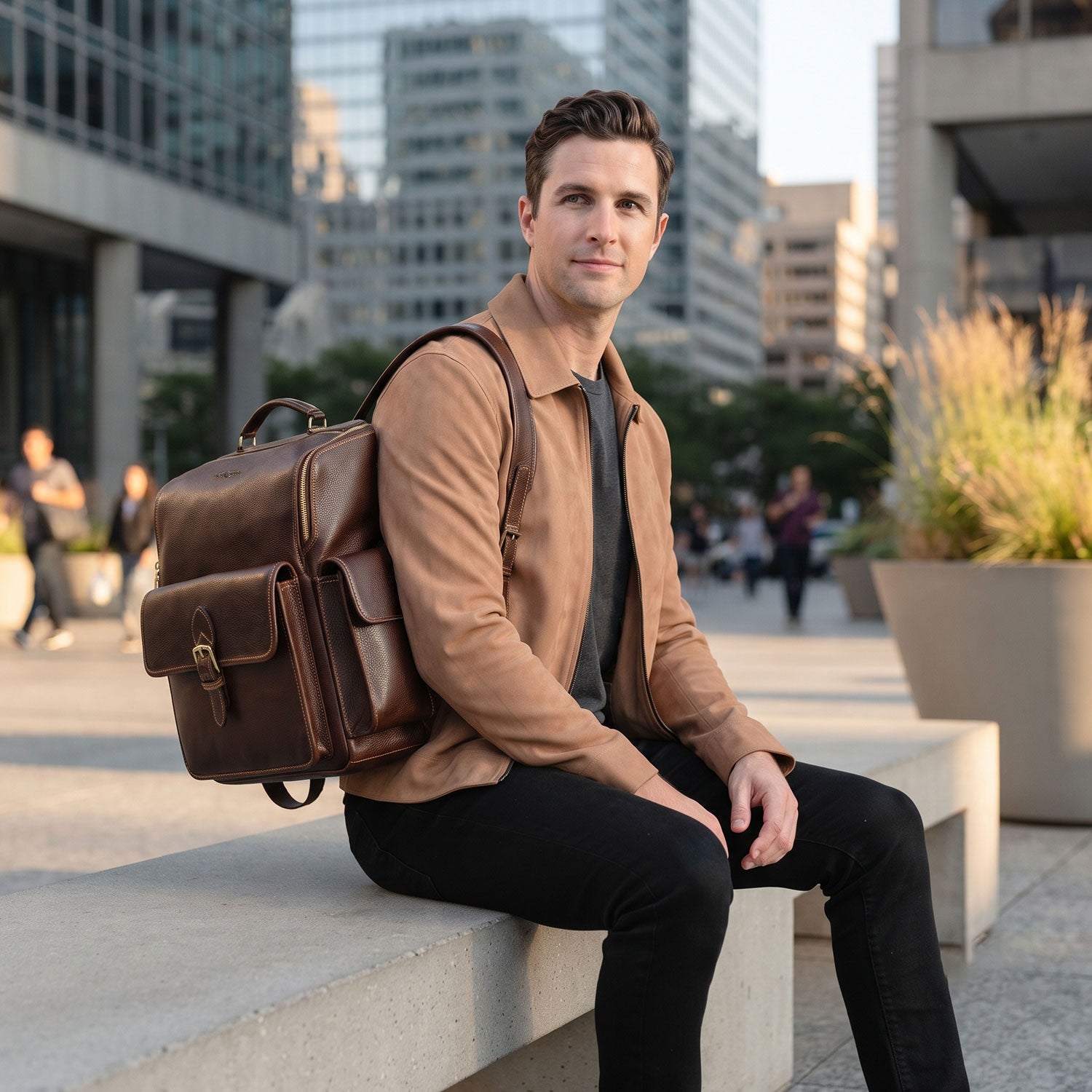 Milton Oversized Backpack-11