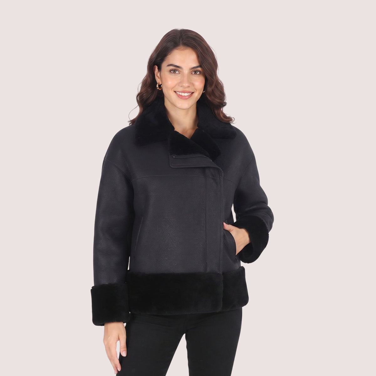 Addison Shearling Jacket-6