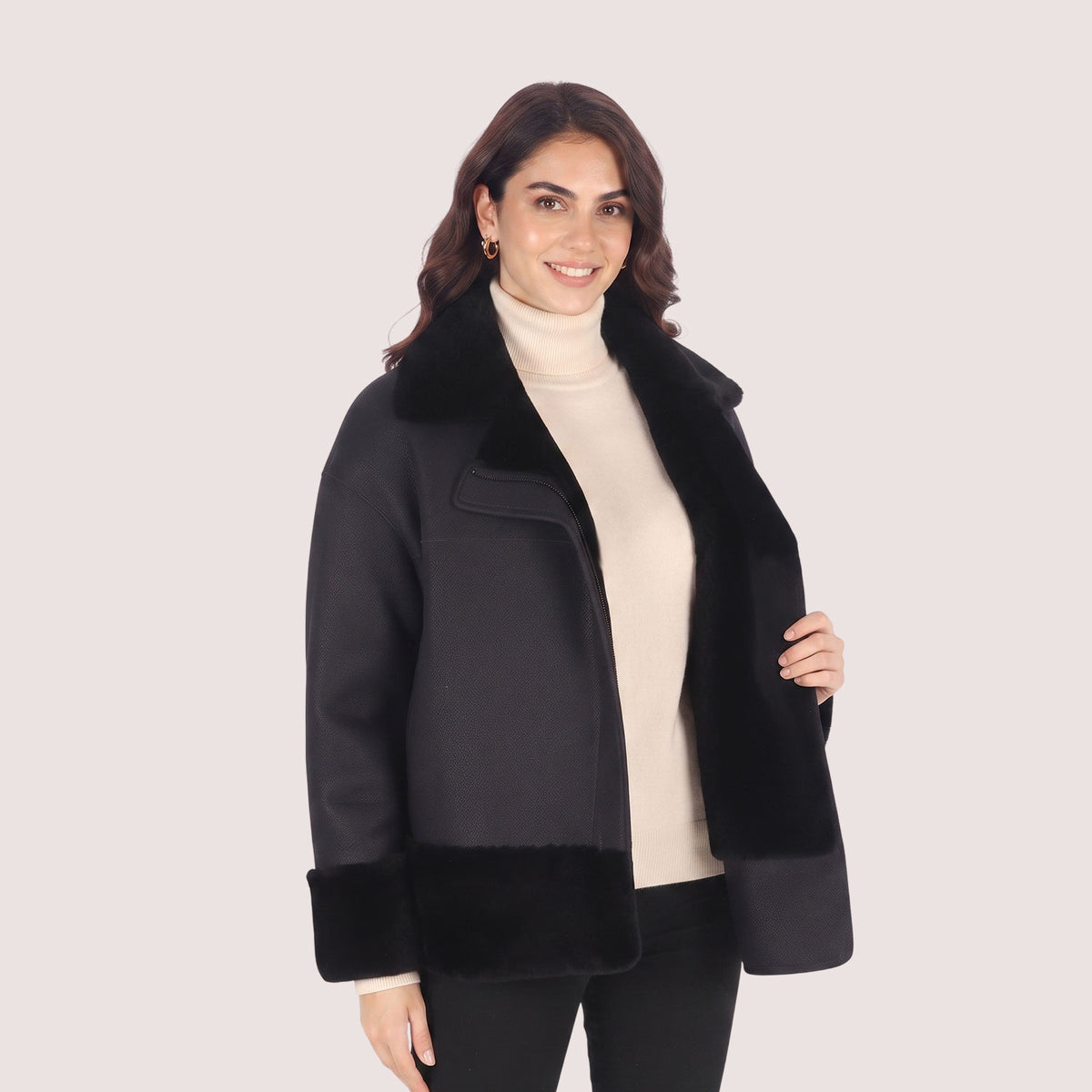 Addison Shearling Jacket-8