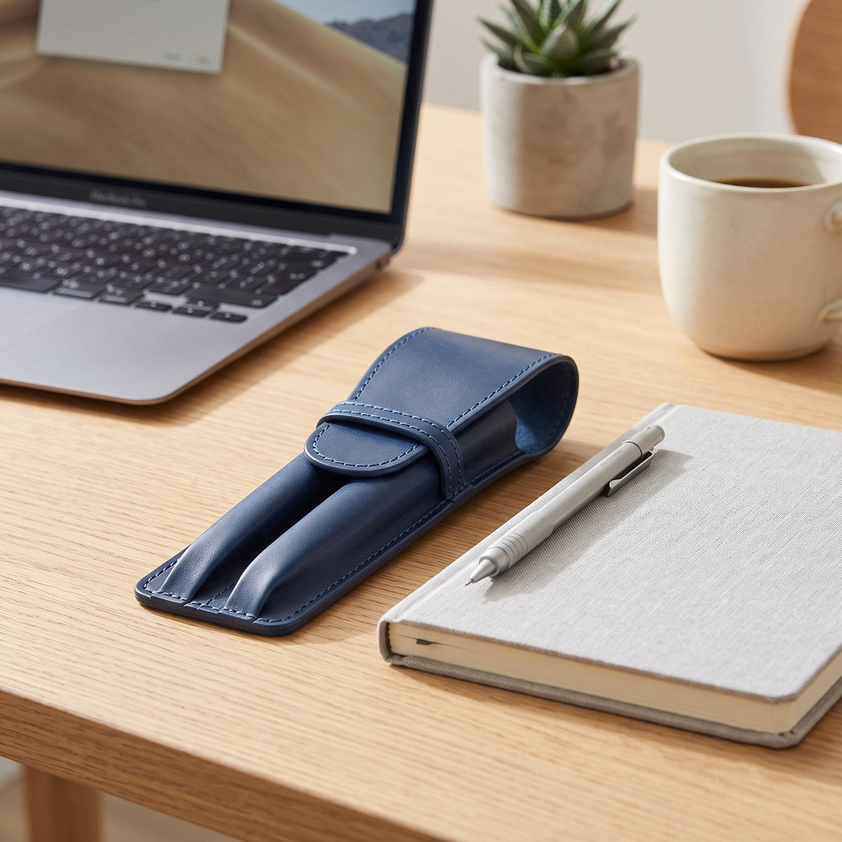 Two Pen Leather Case-23