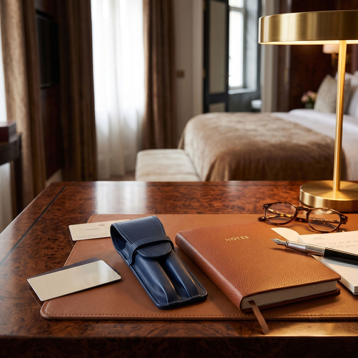 Two Pen Leather Case-25