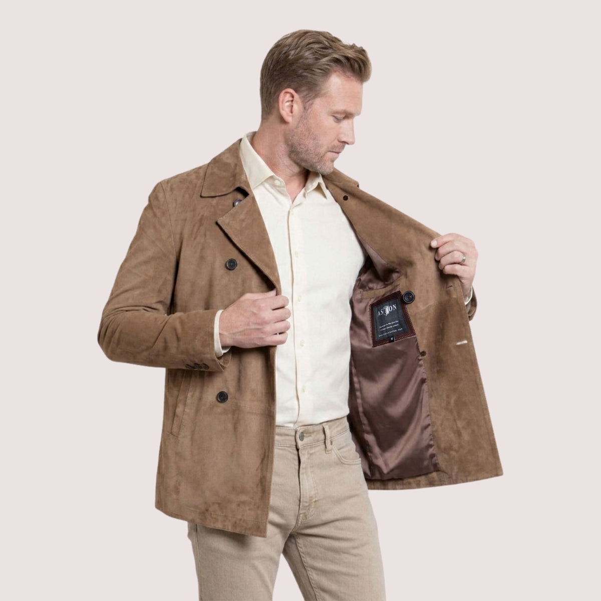 Nyack Goat Suede Jacket-3
