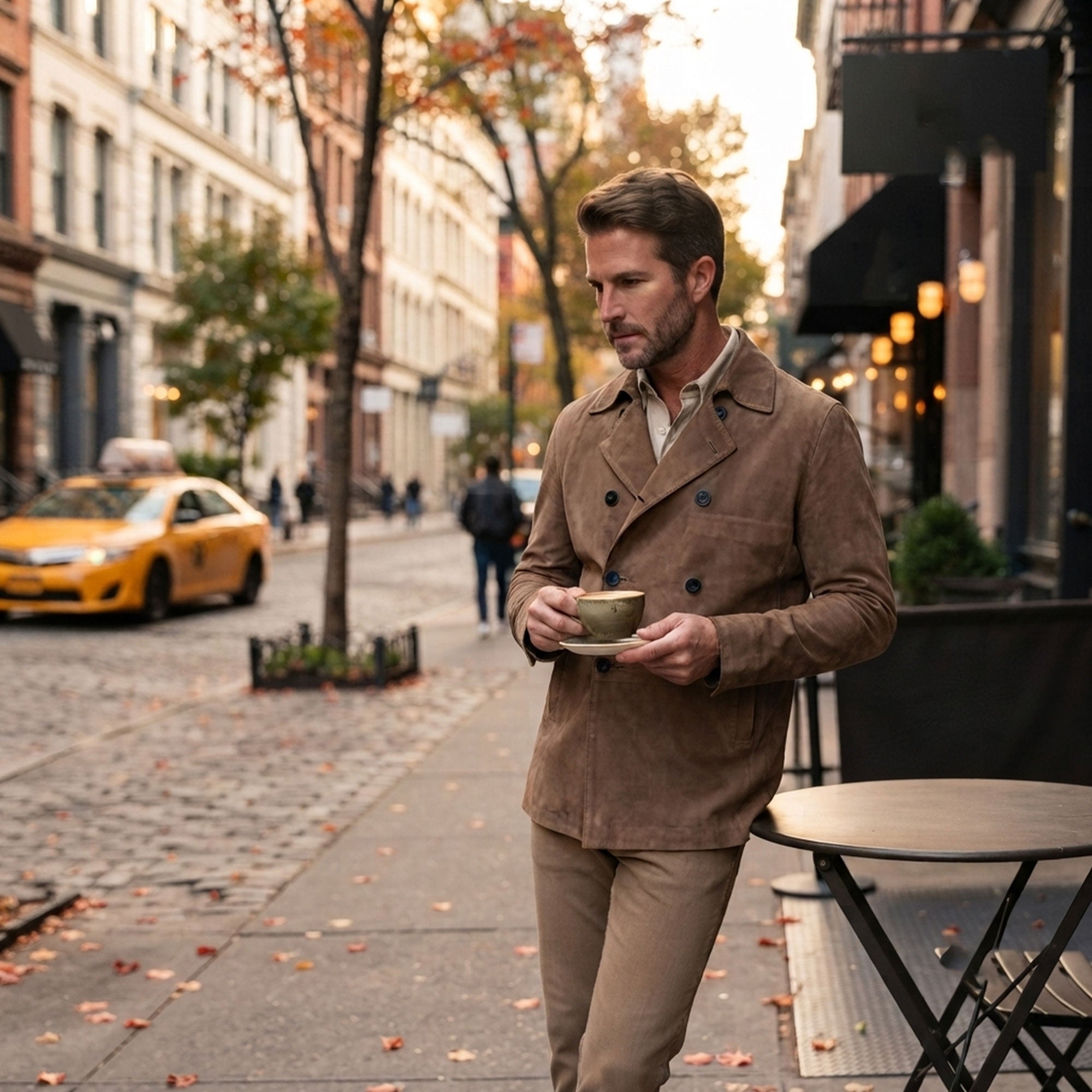 Nyack Goat Suede Jacket-4