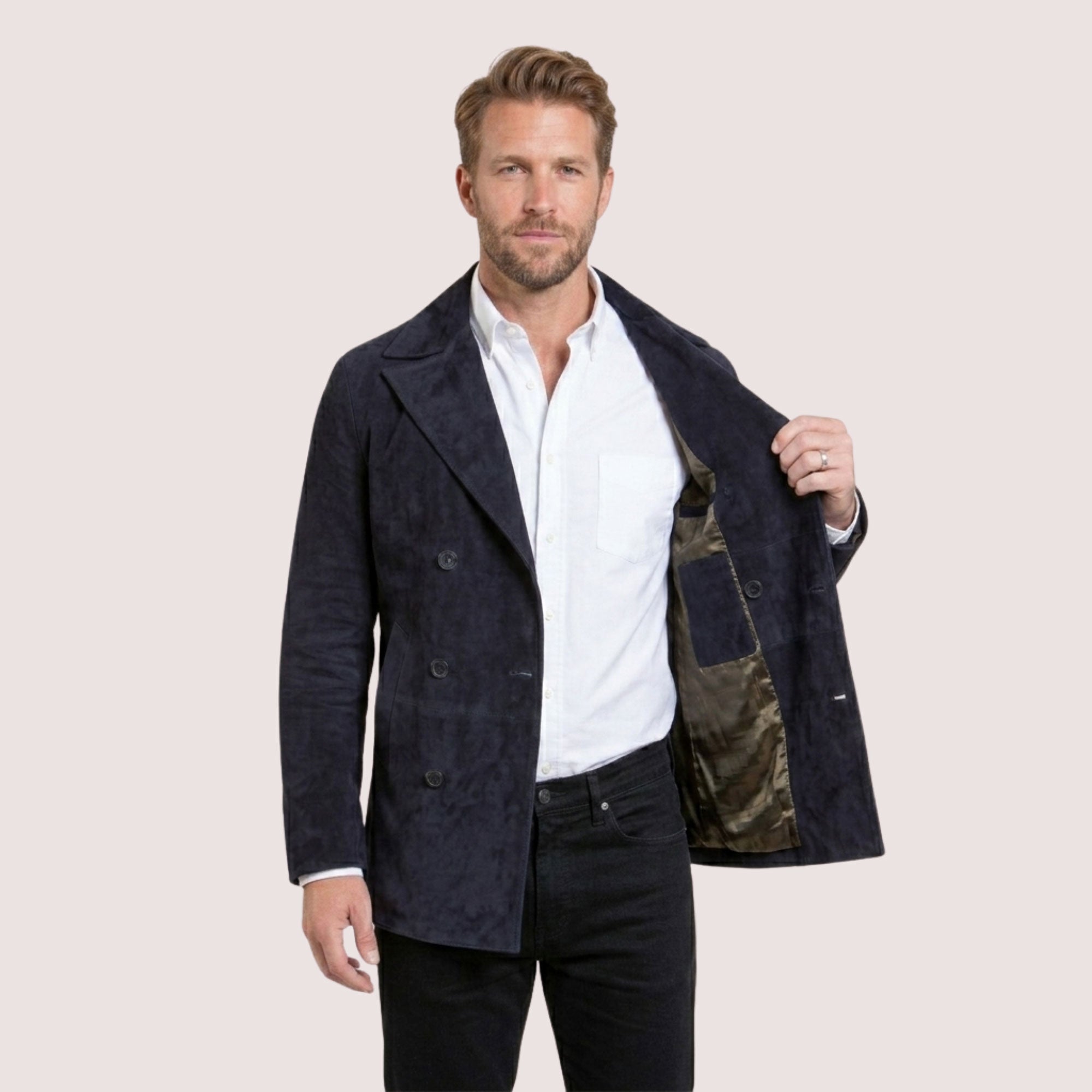 Nyack Goat Suede Jacket-8
