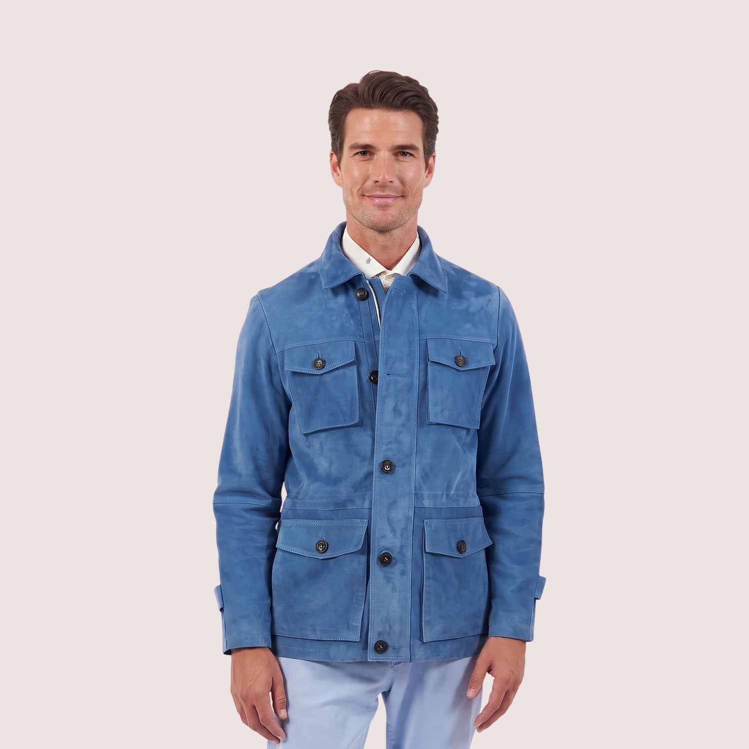 Safari Field Goat Suede Jacket-21