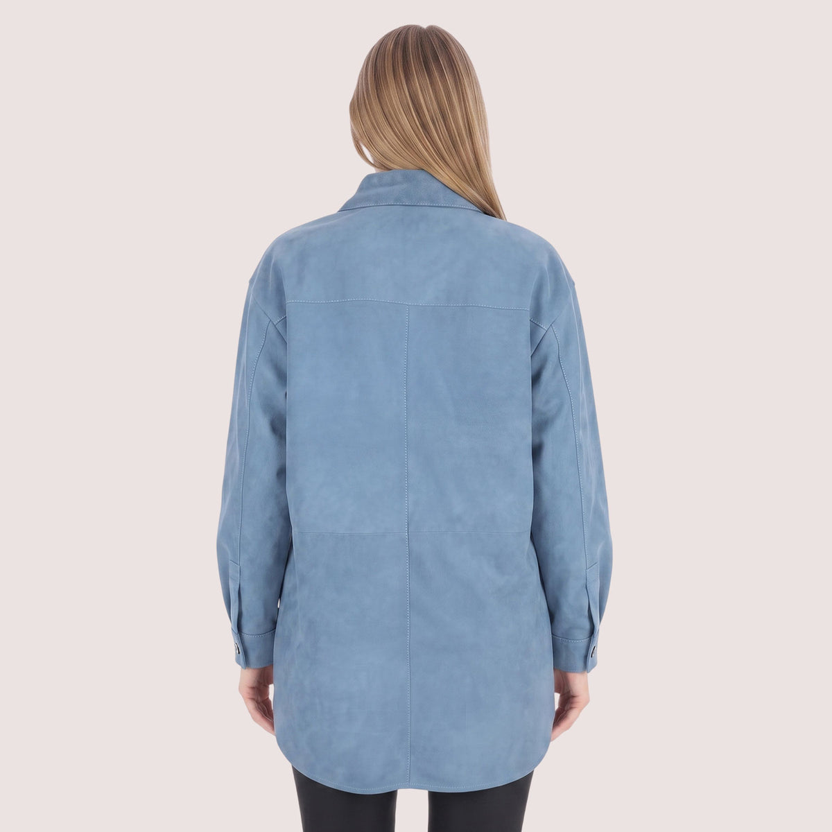 Clementine Goat Suede Jacket-7