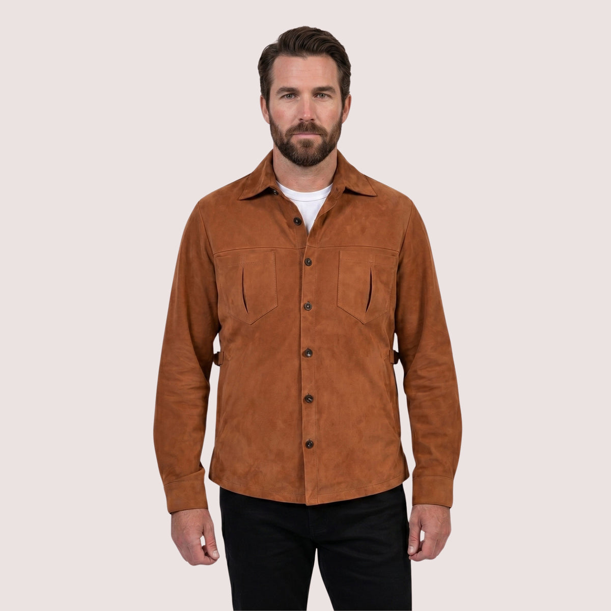 Paxton Goat Suede Jacket